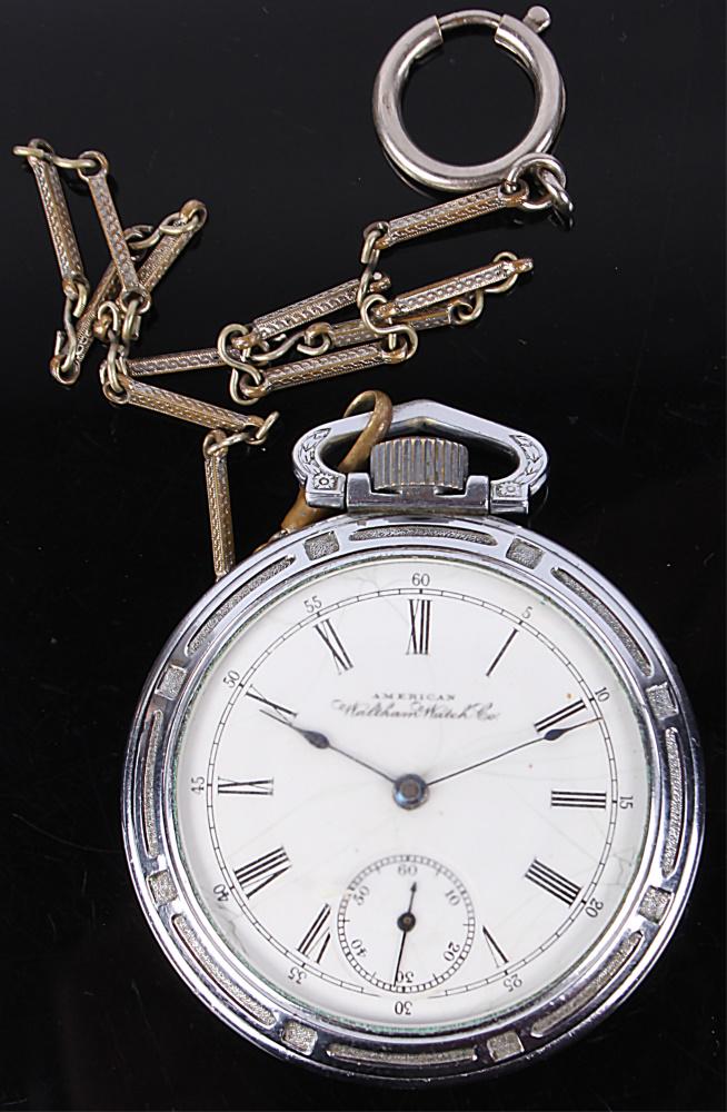 ANTIQUE 1893 WALTHAM MODEL #1888 POCKET WATCH (1 of 7)