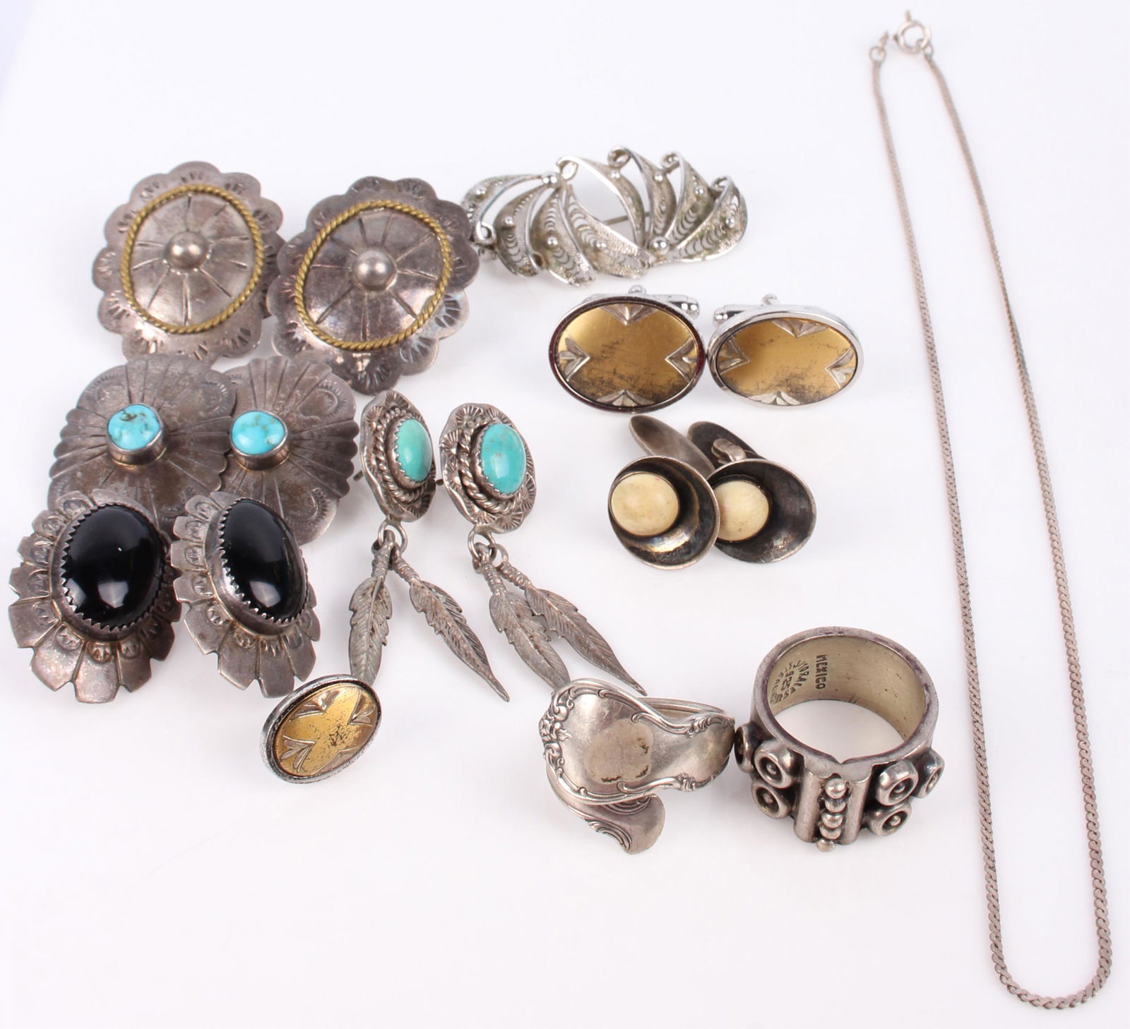 DESIGNER STERLING SILVER JEWELRY - LOT OF 11 (1 of 8)