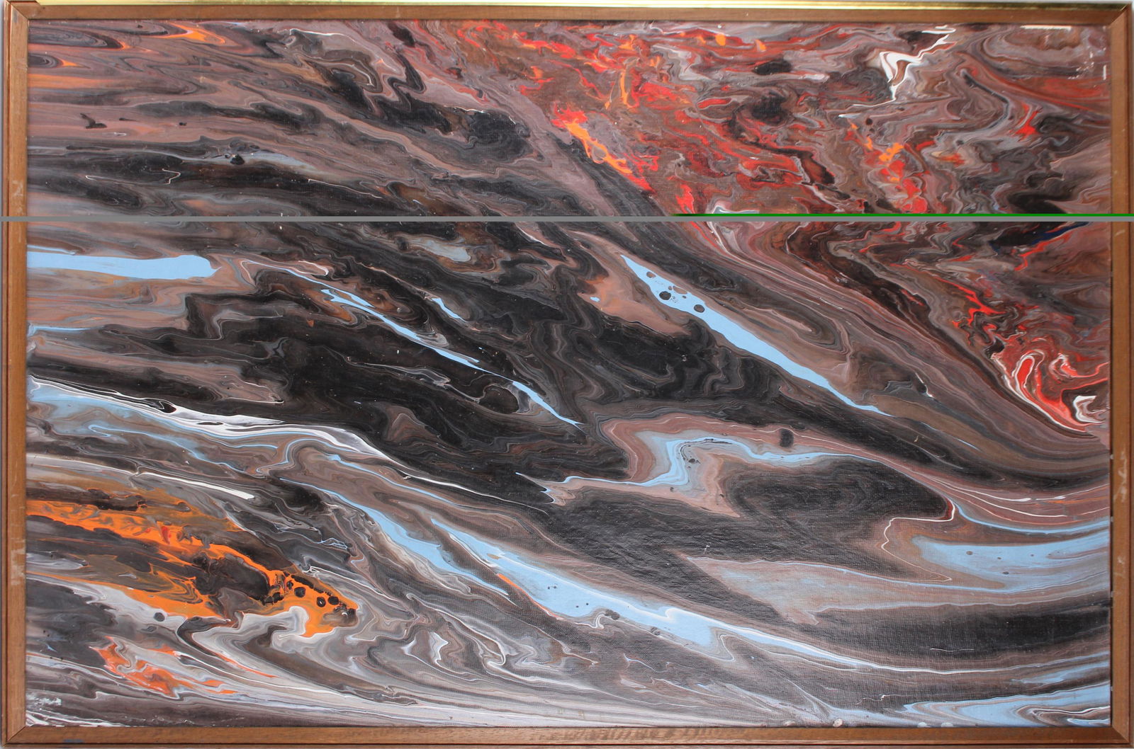 CHRISTIANE TOURTET ABSTRACT ACRYLIC PAINTING (1 of 4)