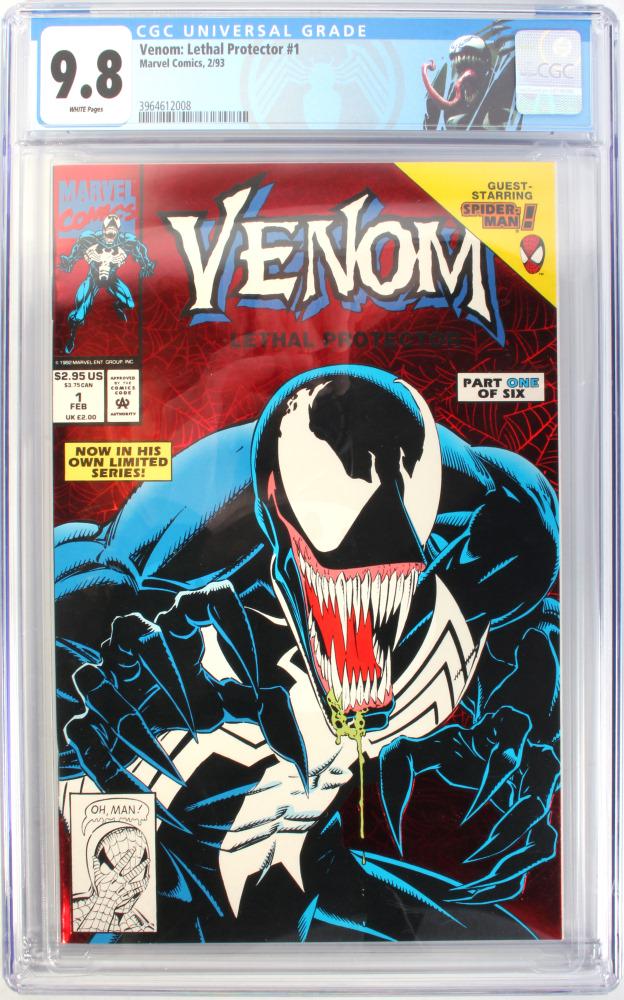 VENOM LETHAL PROTECTOR #1 CGC 9.8 NM WHITE PAGES (1 of 4)