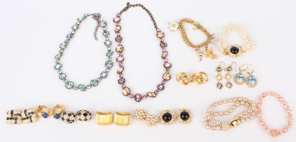 ASSORTED DESIGNER JEWELRY - NAPIER, RIVERS, MILLER (1 of 10)