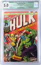 INCREDIBLE HULK #181 - 1ST WOLVERINE CGC Q. 5.0