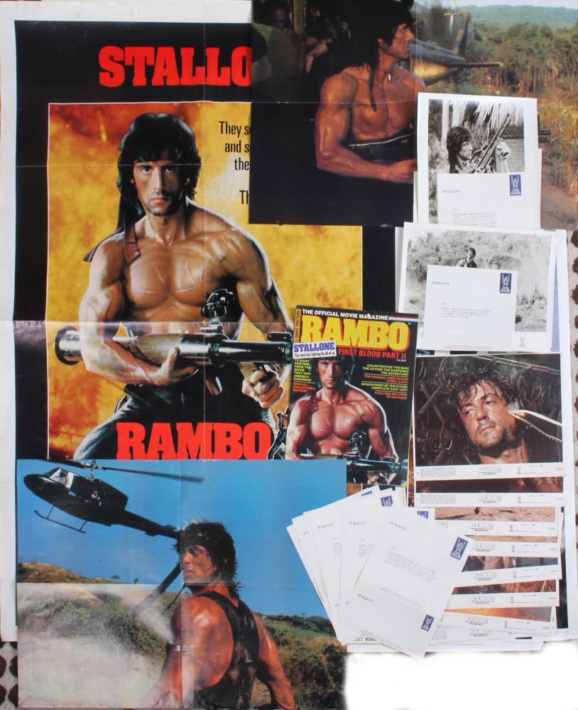 ORIGINAL RAMBO 2 & 3 MOVIE POSTERS & STILLS (1 of 5)