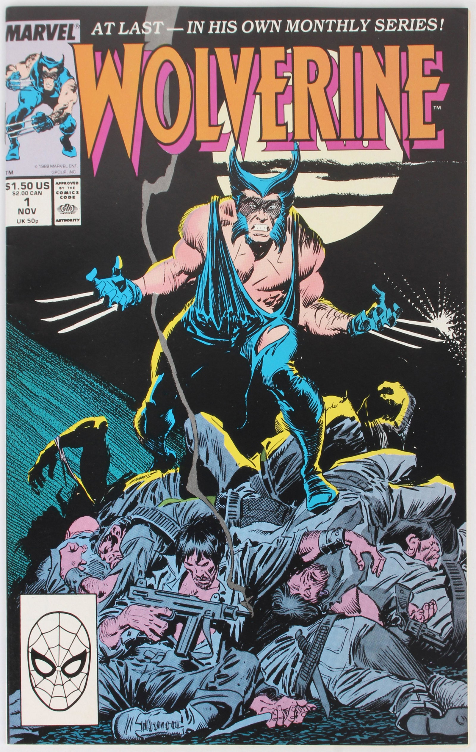 WOLVERINE #1 REGULAR SERIES NM - 1ST PATCH (1 of 6)
