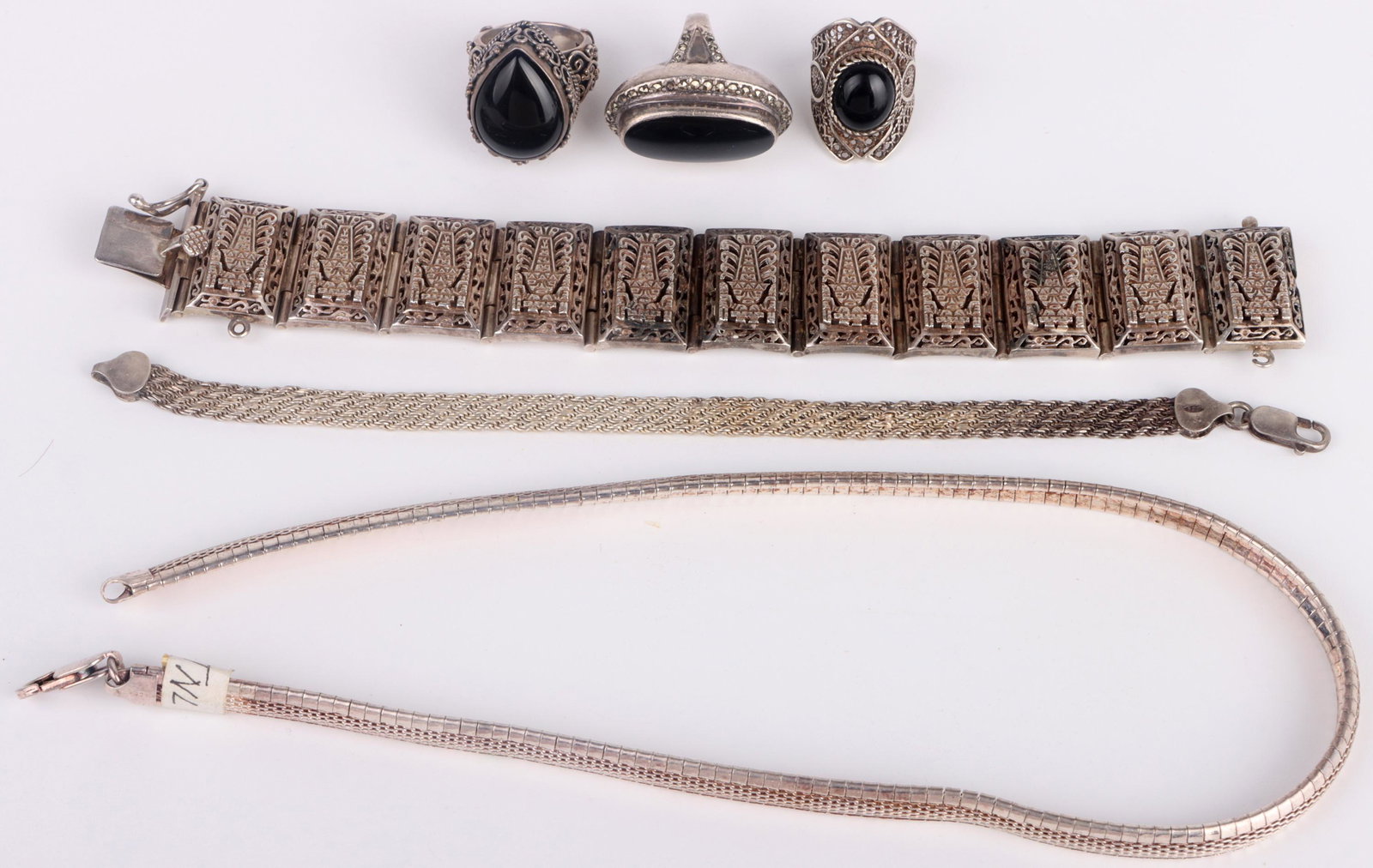 FILIGREE STERLING SILVER ASSORTED JEWELRY (1 of 4)