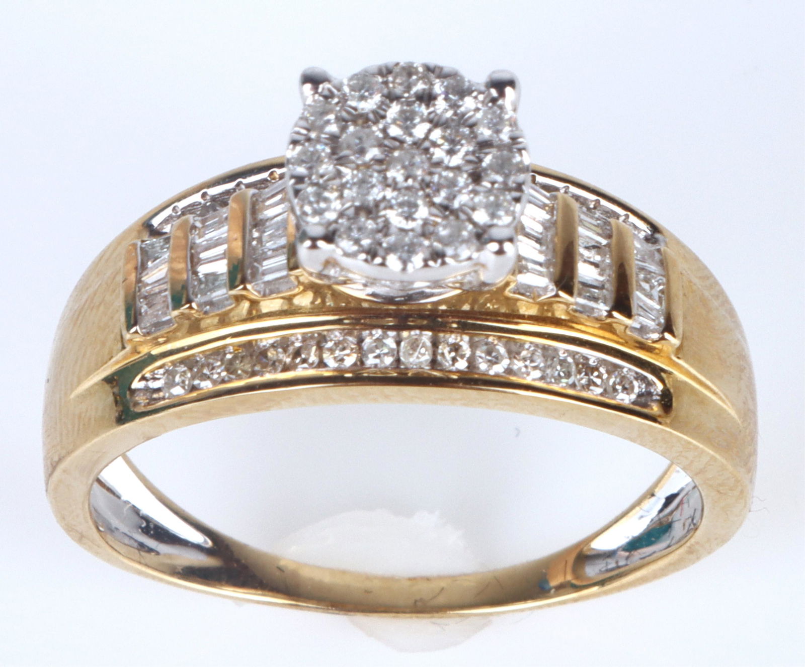 10K YELLOW GOLD DIAMOND LADIES RING - 0.66 CTW (1 of 5)