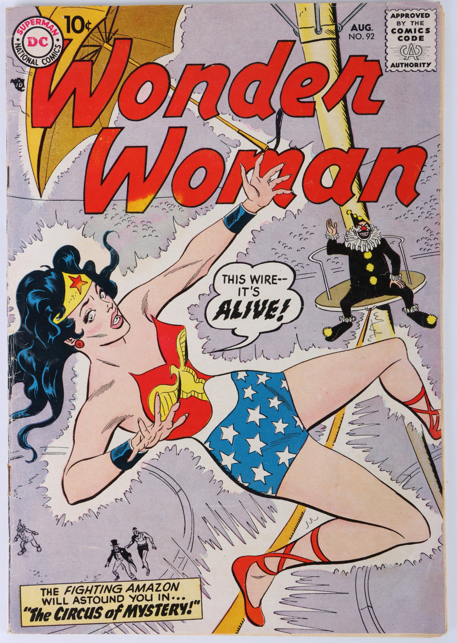 WONDER WOMAN #92 (1957) EARLY SILVER AGE 6.5 (1 of 5)
