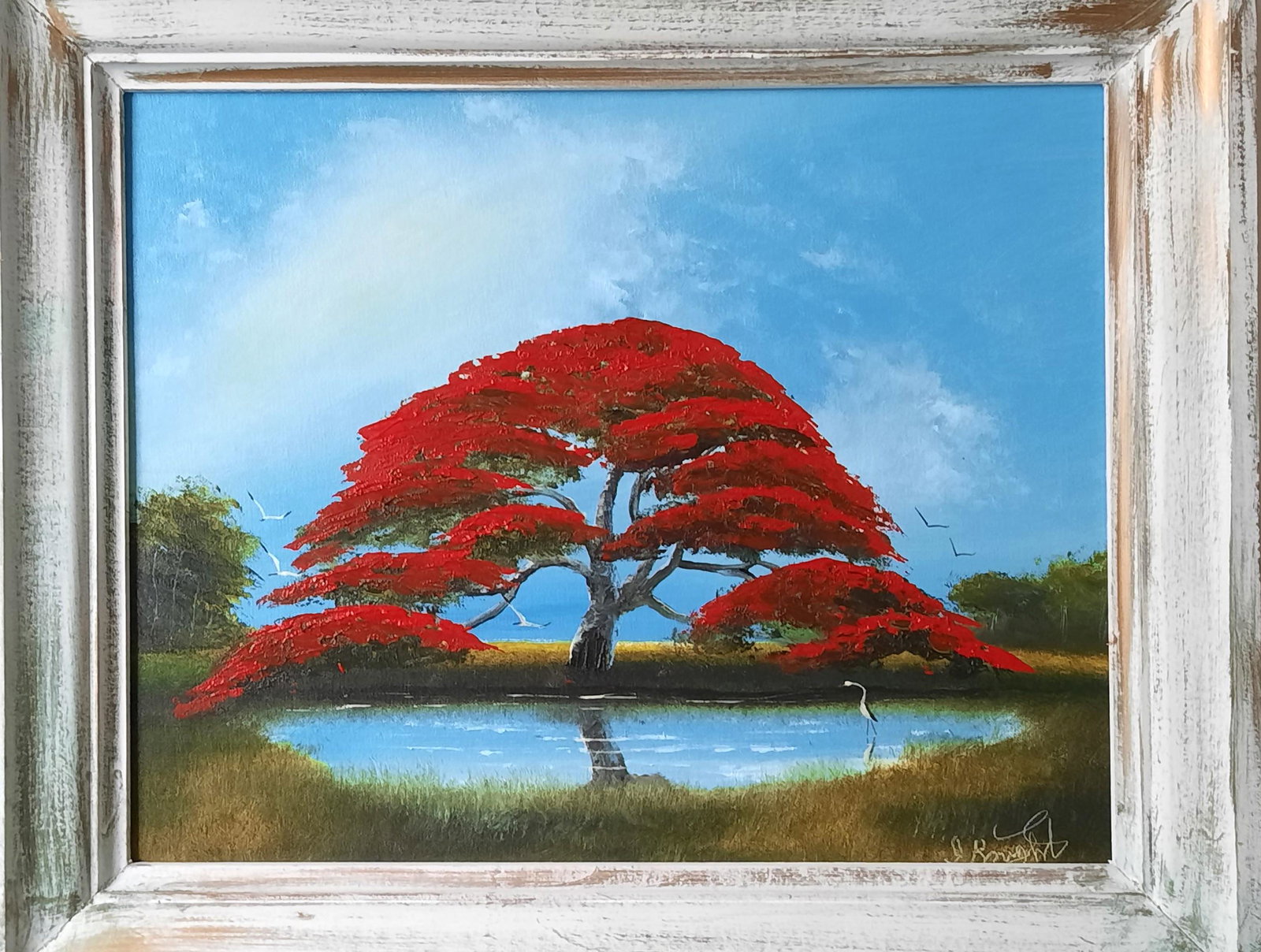 ISAAC KNIGHT FLORIDA HIGHWAYMEN ORIGINAL POINCIANA (1 of 4)