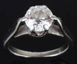 14K WHITE GOLD 2.01CT DIAMOND LADIES RING