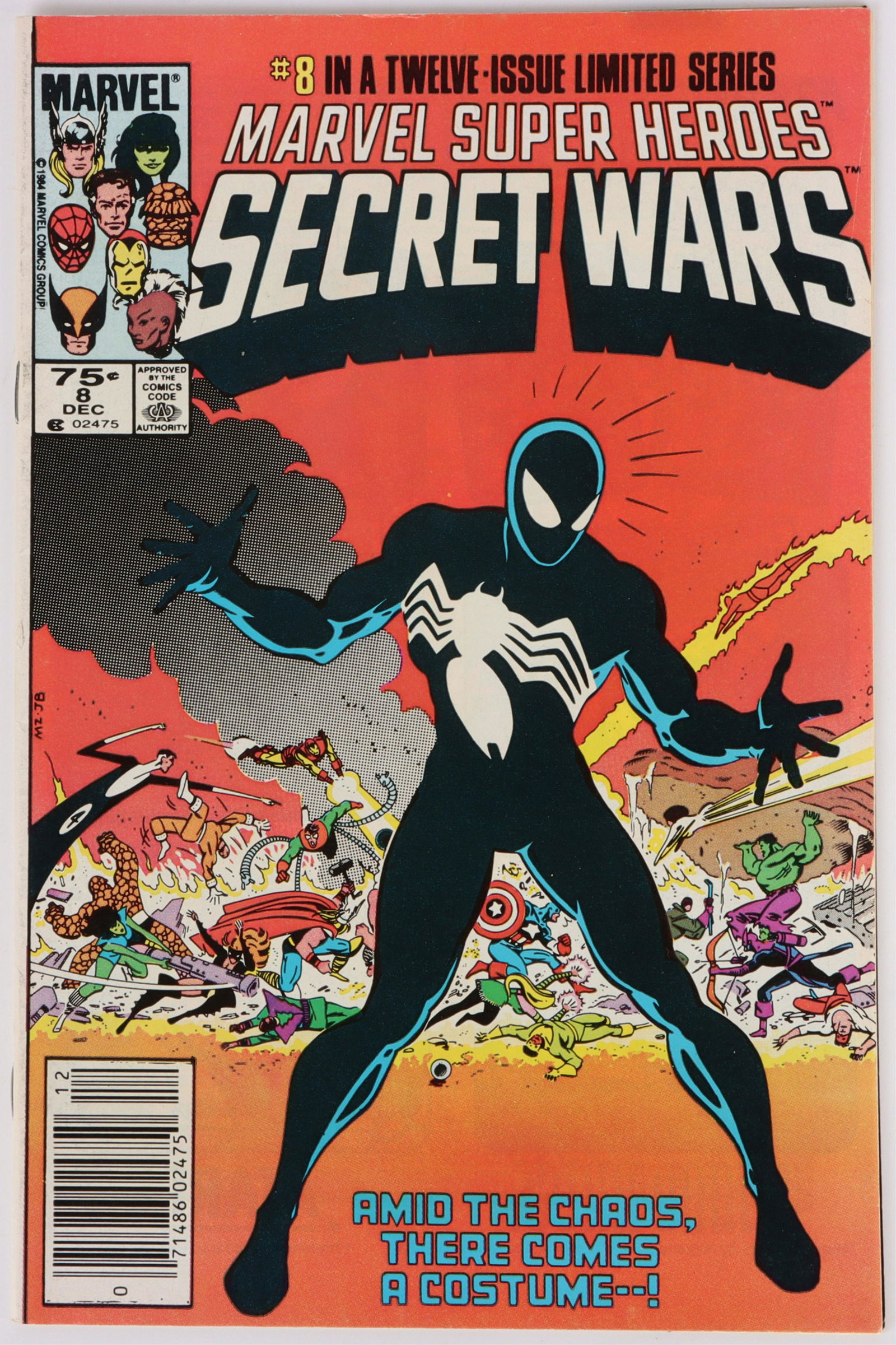 MARVEL SUPER HEROES SECRET WARS #8 NEWSSTAND (1 of 4)