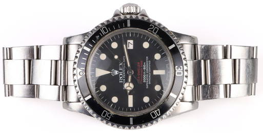 ROLEX DOUBLE RED MEN'S SEA-DWELLER MODEL 1665