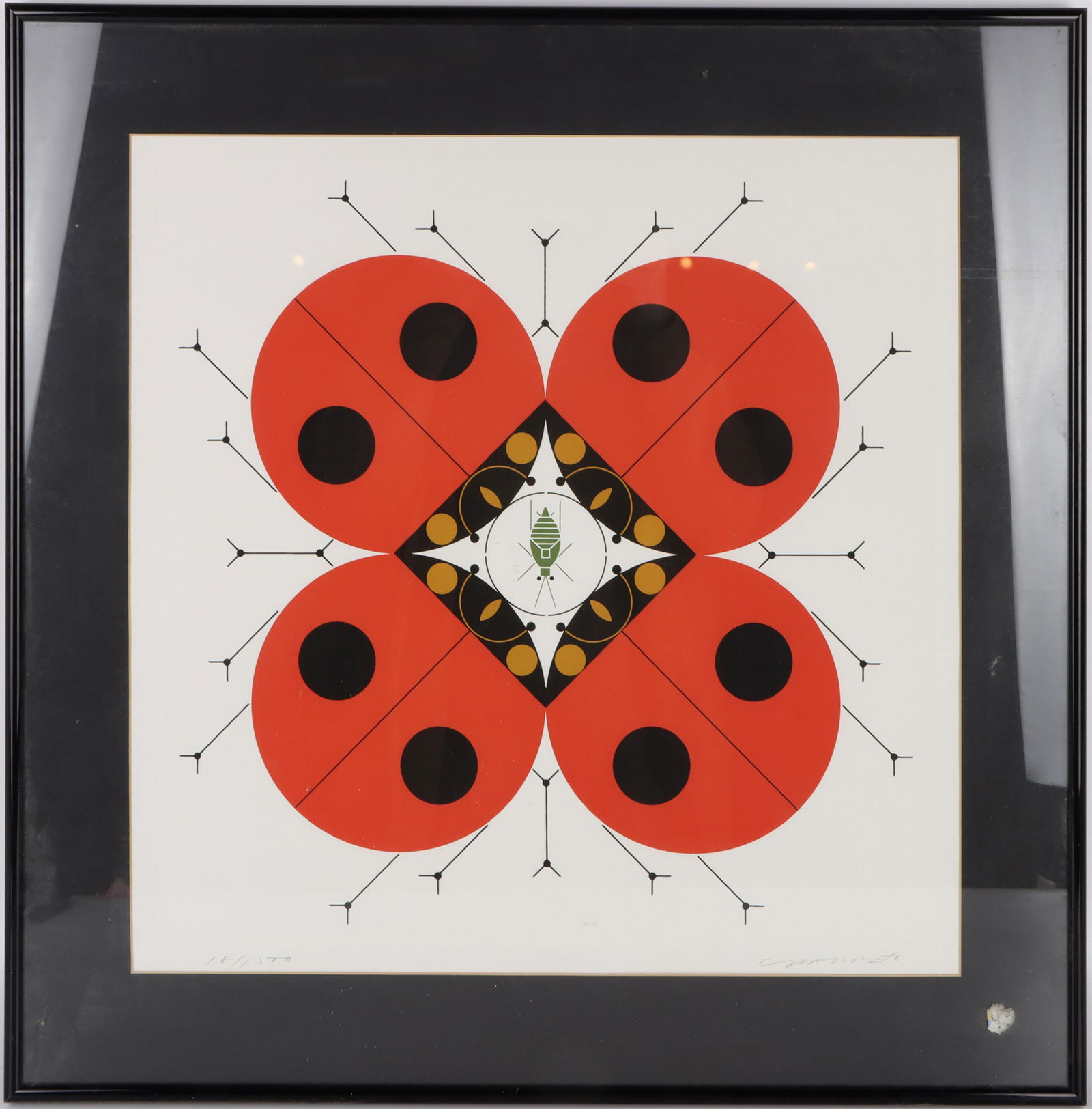 CHARLES HARPER LAST APHID SIGNED PRINT 18/1500 (1 of 5)