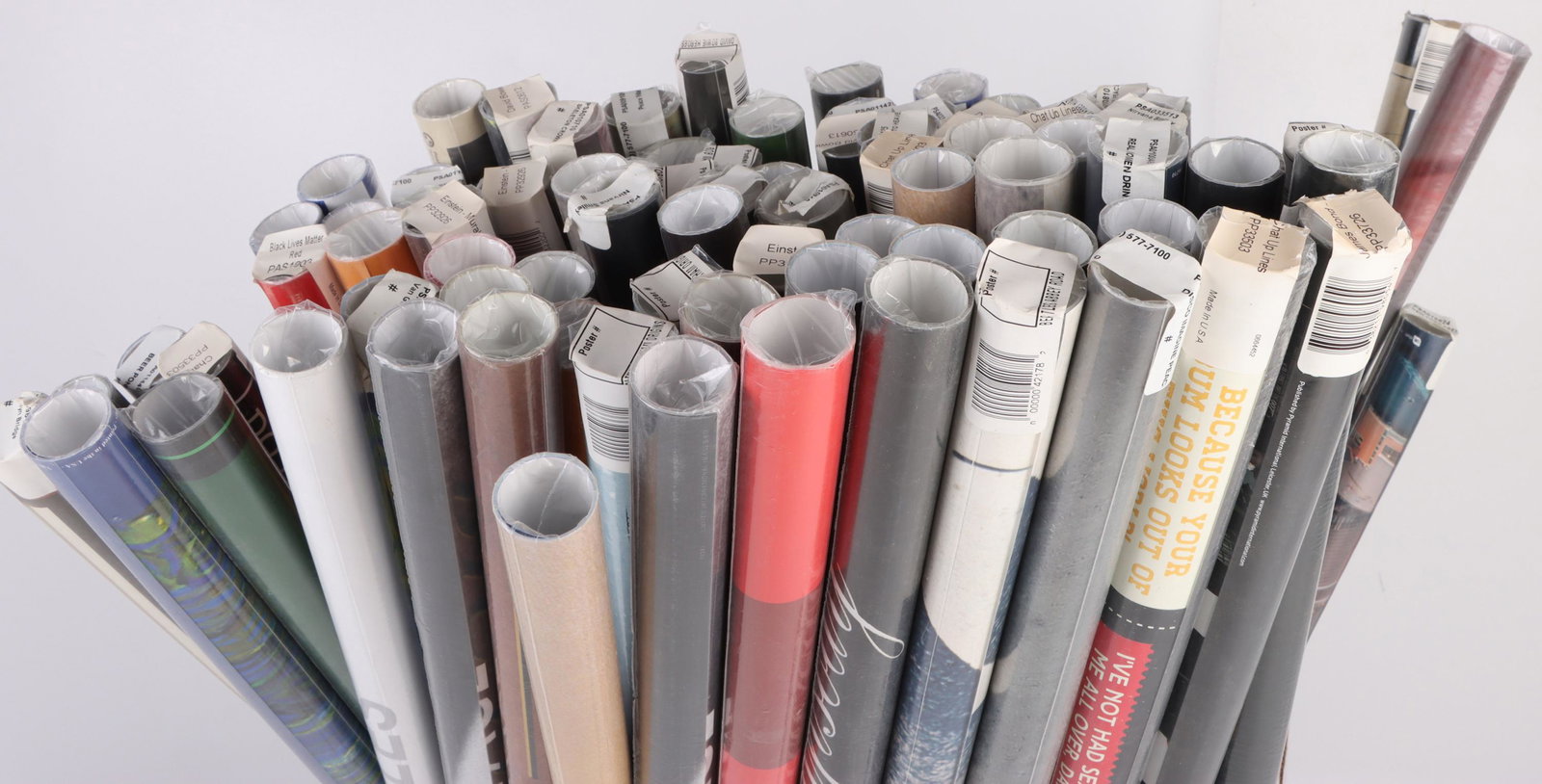 98 NEW SEALED COLLECTIBLE POSTERS - LOT OF 98 (1 of 3)