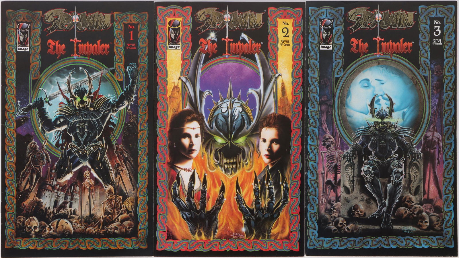 SPAWN THE IMPALER #1, #2 & #3 IMAGE COMIC BOOKS (1 of 4)