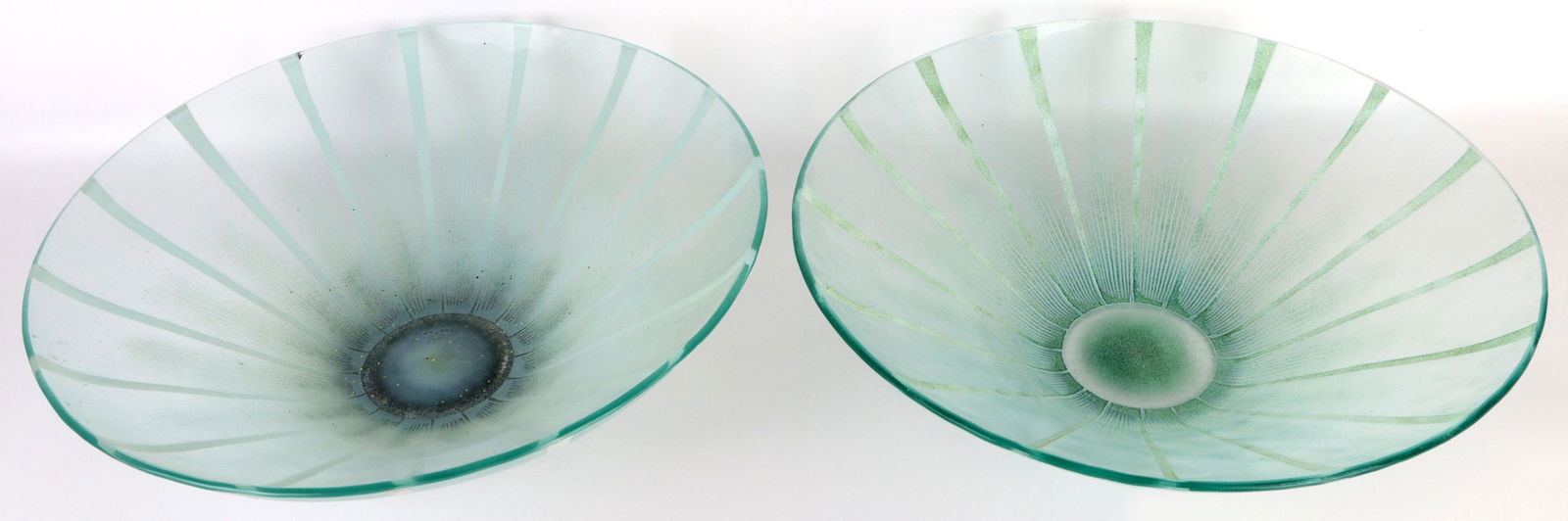 MAURICE HEATON (1900 - 1990) GLASS ART BOWLS - 2 (1 of 5)