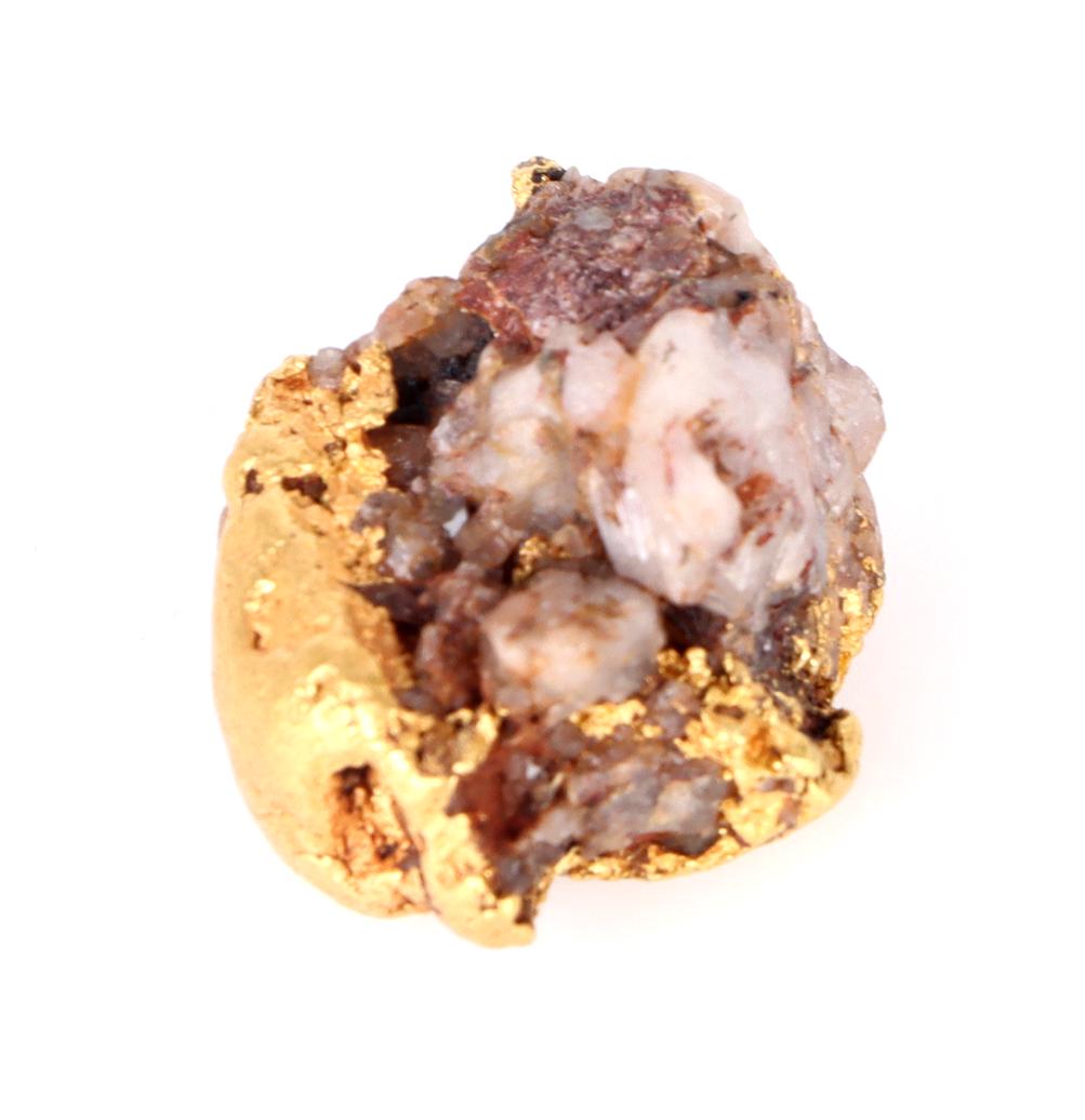 FINE GOLD NATURAL QUARTZ MATRIX NUGGET - 11 GRAMS (1 of 3)