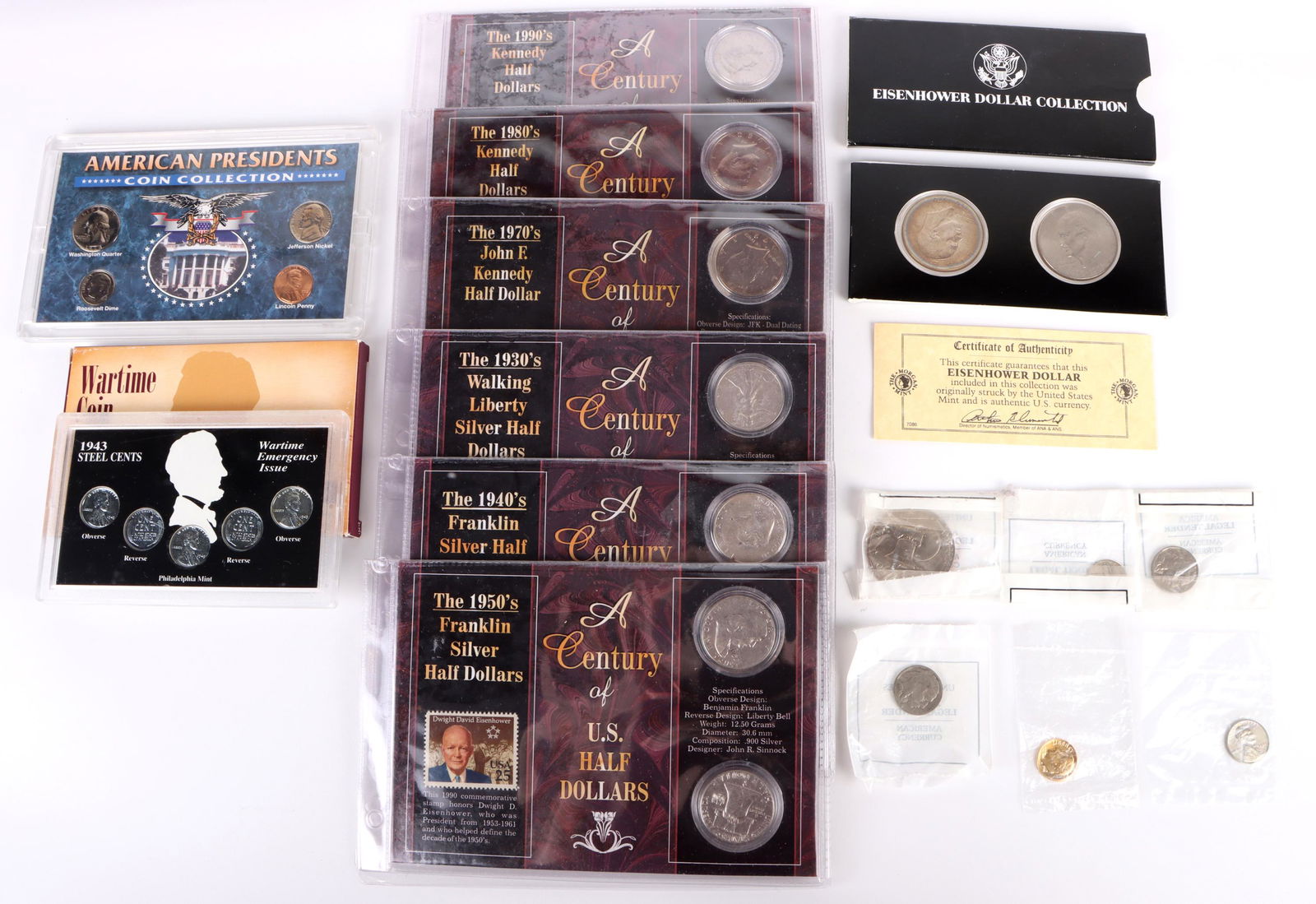 US MINT COLLECTOR'S SETS & COINS W/ COAS (1 of 7)