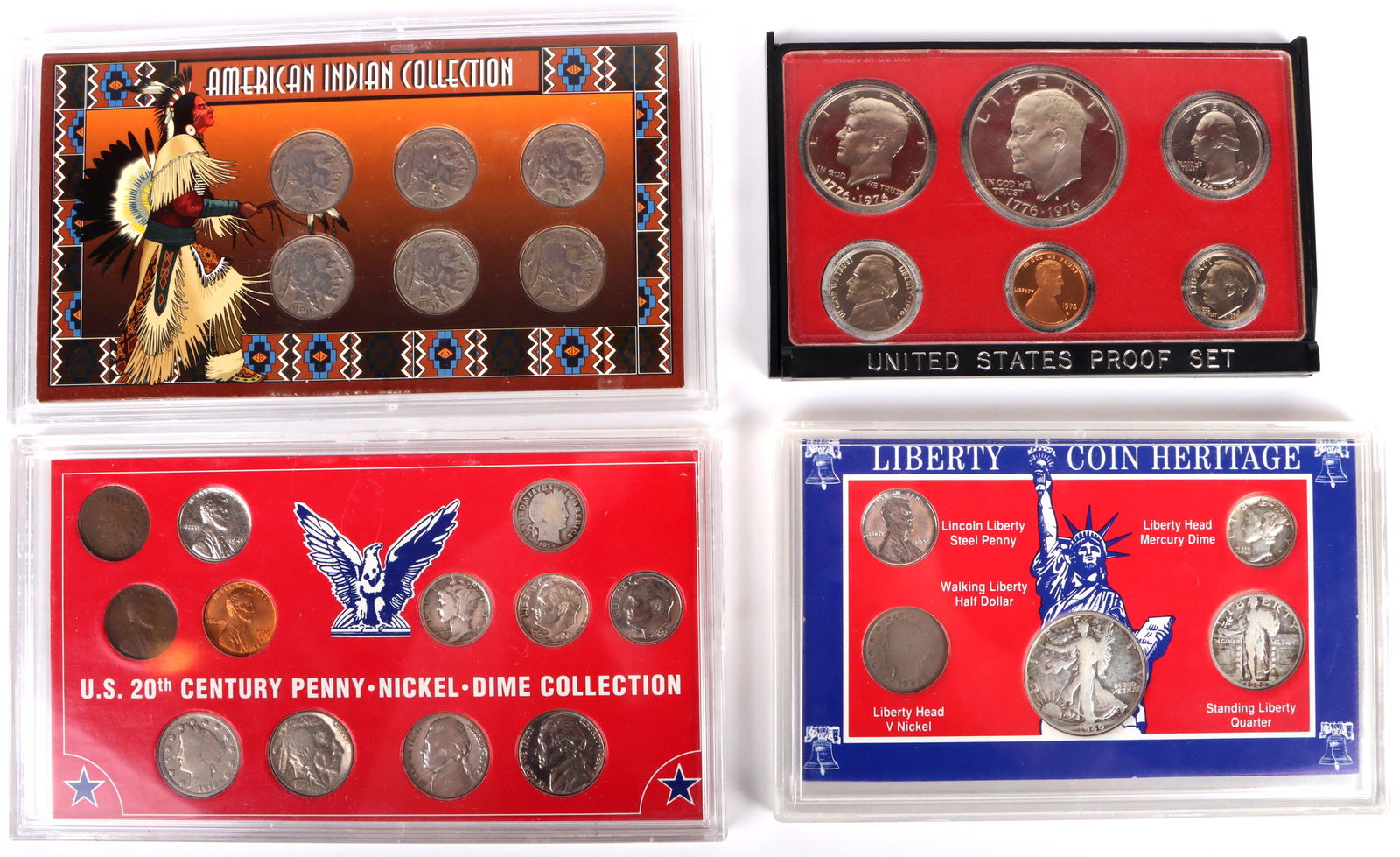 US MINT PROOF SETS SILVER & MORE - LOT OF 4 (1 of 6)