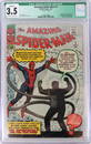 AMAZING SPIDERMAN #3 CGC 3.5 - 1ST DR. OCTOPUS