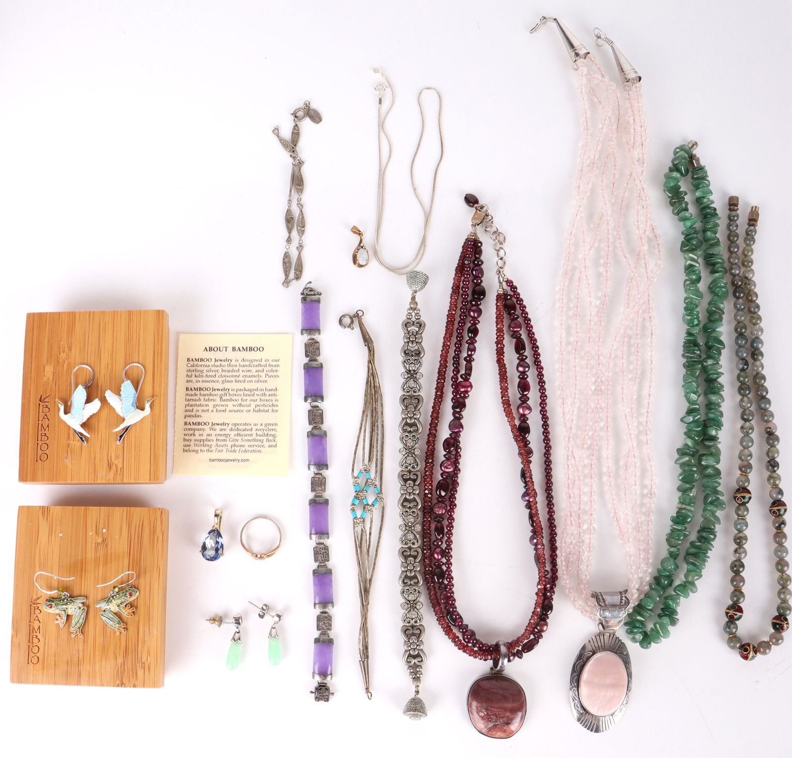 STERLING SOUTHWEST GEMSTONE LADIES JEWELRY (1 of 6)