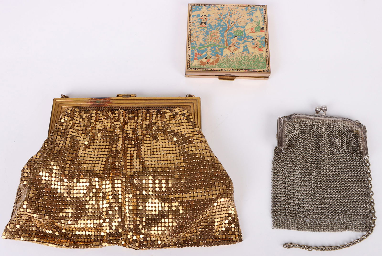 VINTAGE W&D COIN PURSES & VOLUPTE MAKEUP COMPACT (1 of 6)