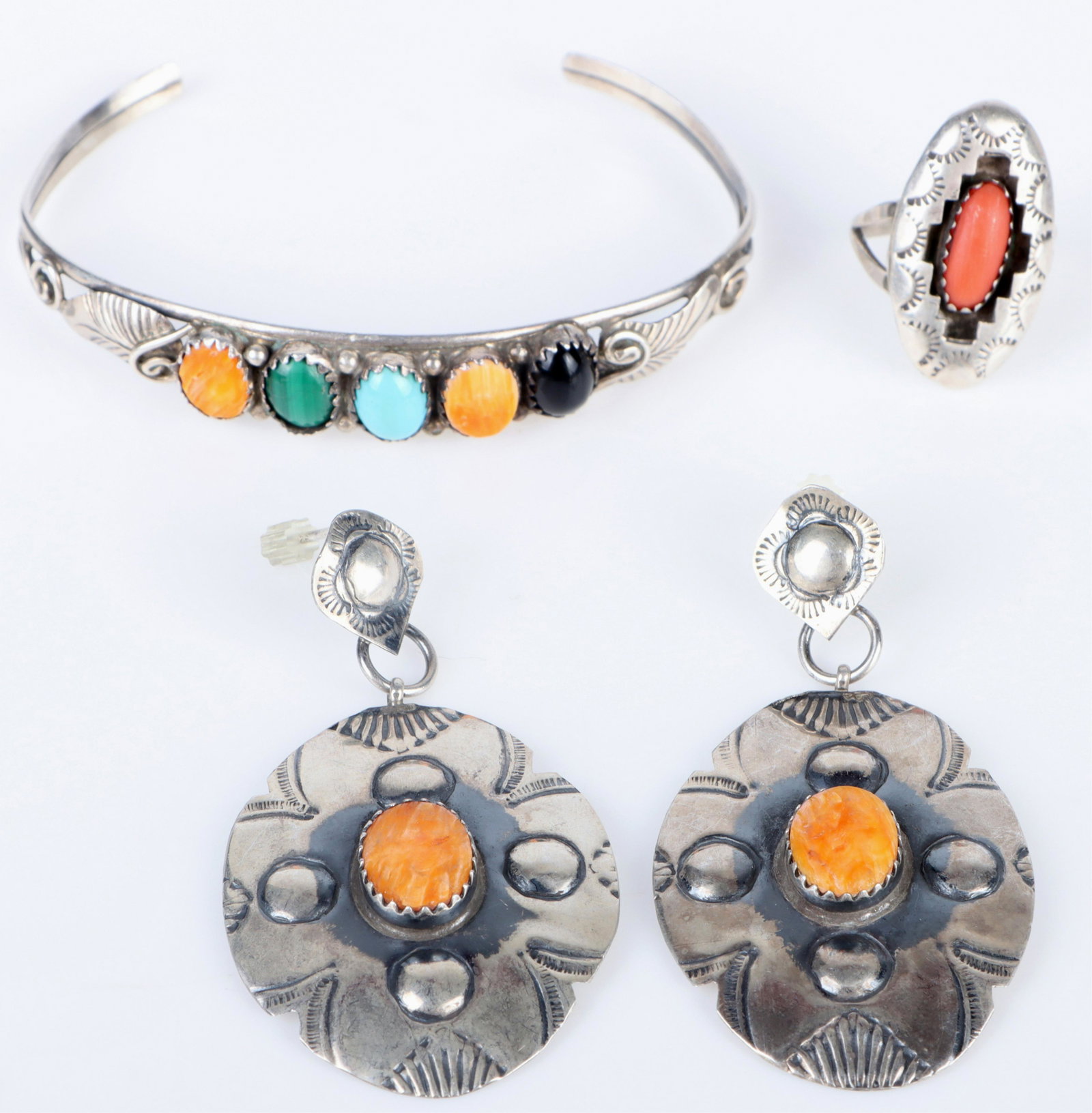 STERLING SOUTHWEST JASPER MATCHING JEWELRY (1 of 5)