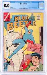 8.0 CGC BLUE BEETLE #1: ORIGIN OF BLUE BEETLE