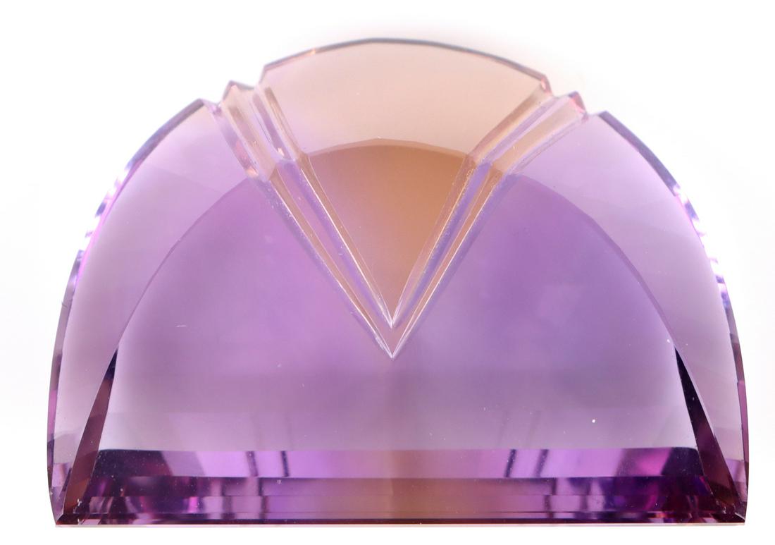 58.15CT GENUINE AMETRINE BI-COLOR GEMSTONE (1 of 3)
