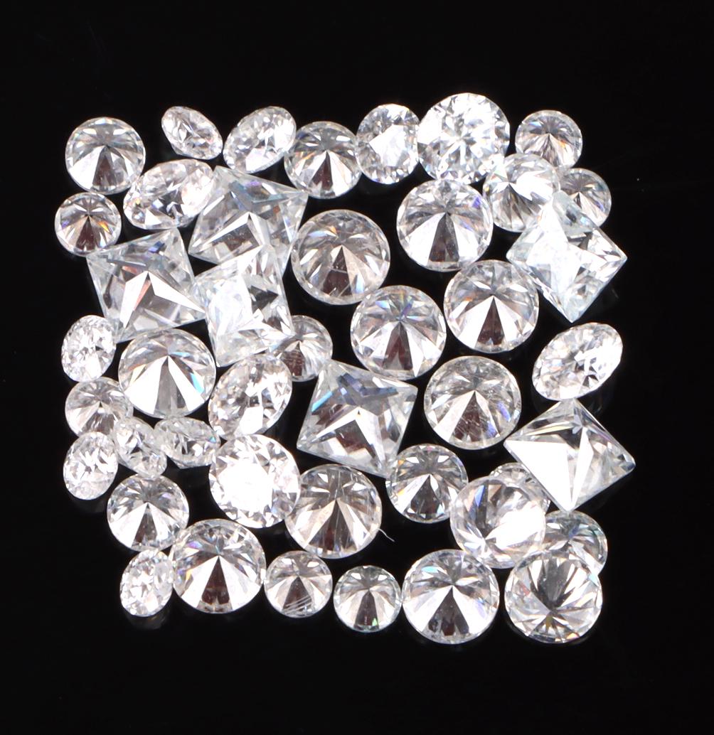 0.20CT-0.03CT VS2-SI1 LOOSE MELEE DIAMONDS 3.80CTW (1 of 3)