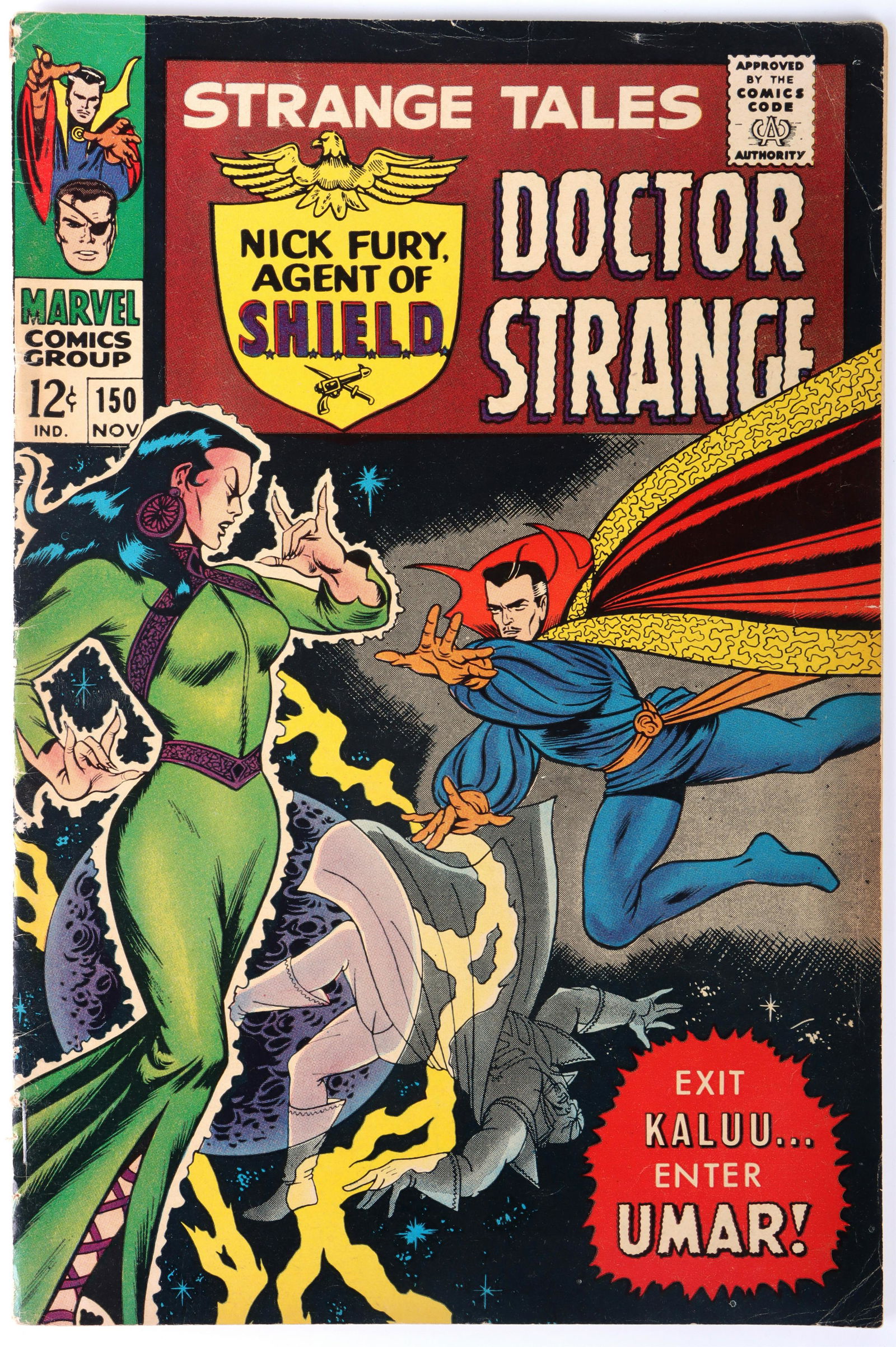 STRANGE TALES#150- 1ST UMAR + 1ST DR STRANGE TITLE (1 of 4)