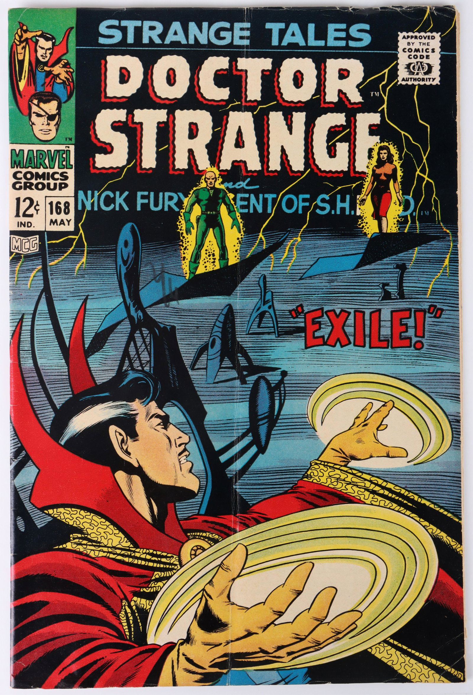 STRANGE TALES#168-ISSUE BEFORE DR. STRANGE RETITLE (1 of 2)