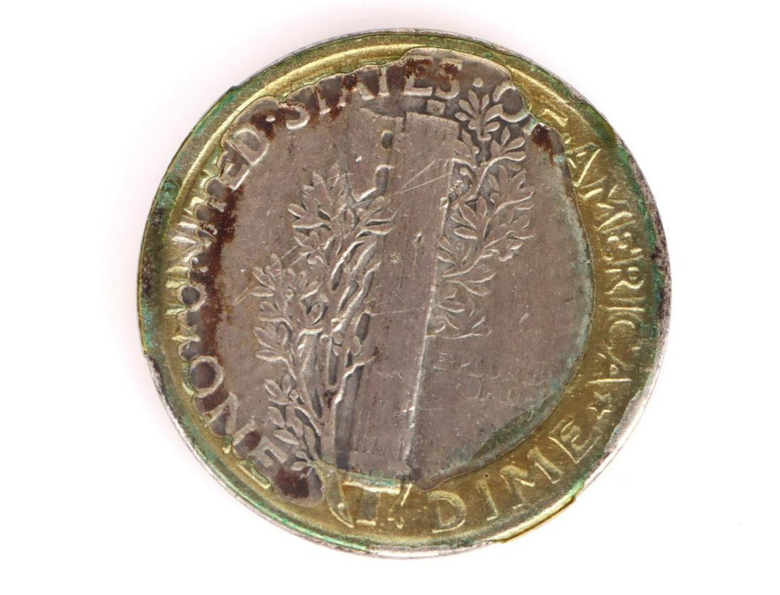 ERROR 1945 MERCURY DIME (1 of 2)
