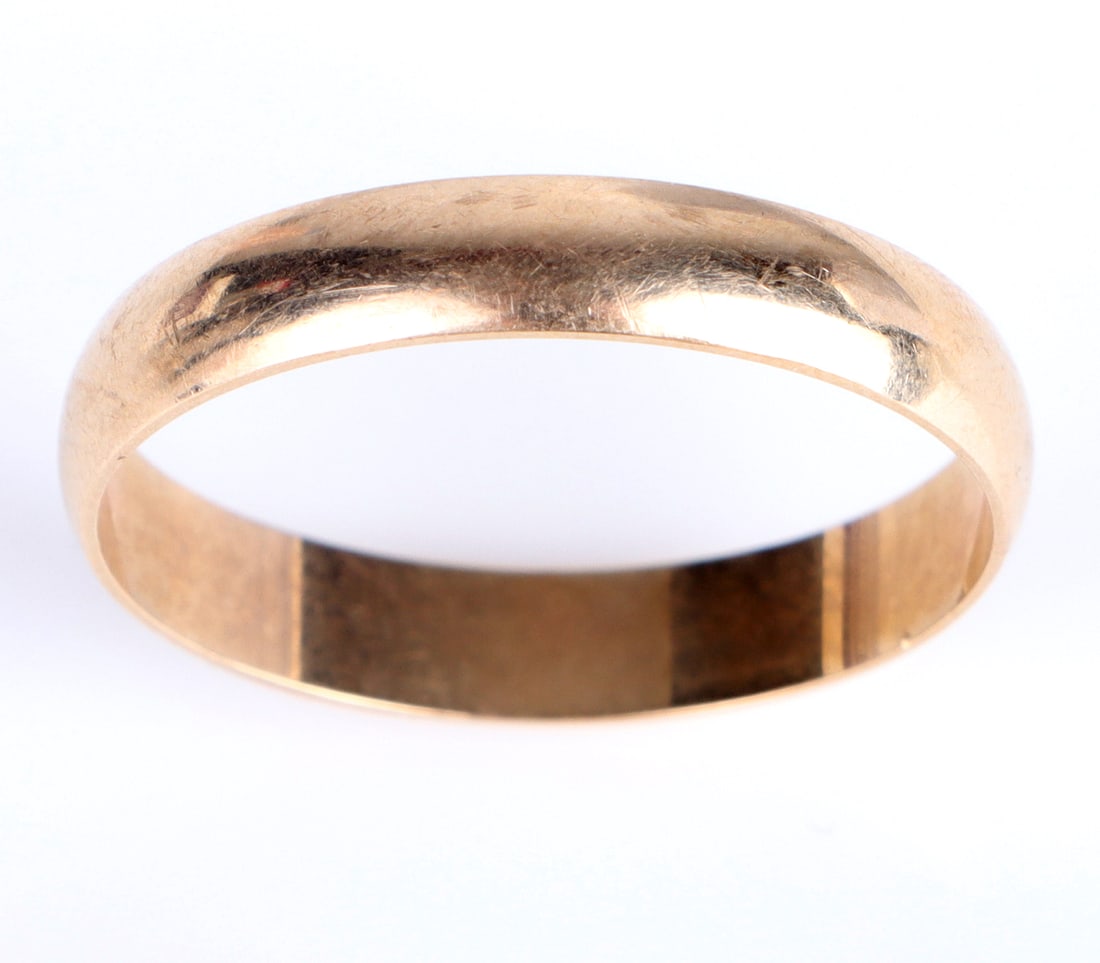 10K YELLOW GOLD MEN'S WEDDING RING (1 of 5)