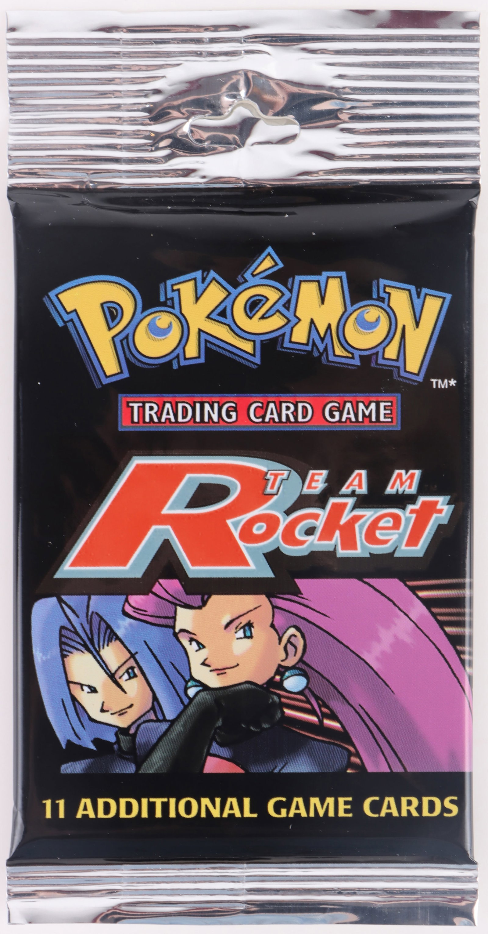 2000 WOTC POKEMON TEAM ROCKET 1ST EDITION FOIL PAC: 164182 2000 WOTC POKEMON TEAM ROCKET 1ST EDITION FOIL PAC 2000 Pokemon team Rocket 1st edition unopened foil pack WOTC Jessie and James. Condition: Like new Comic Cards