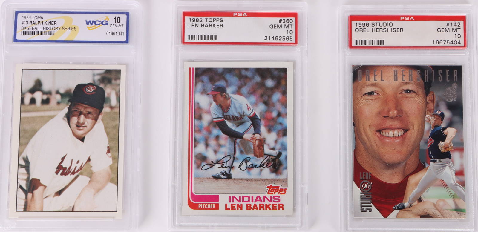 Psa Graded Collectible Baseball Cards (3) Auction