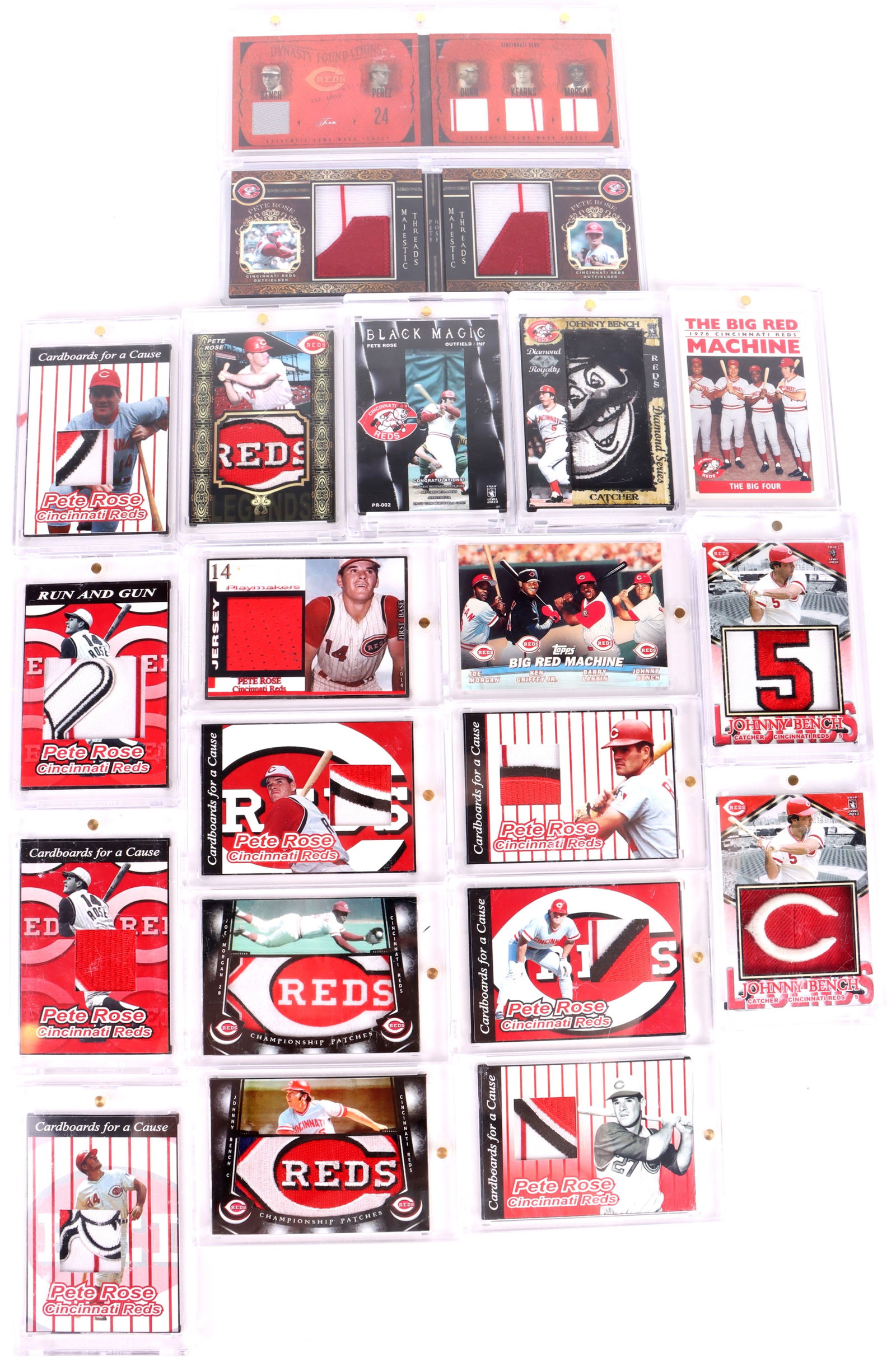 CINCINNATI REDS AUTHENTIC GAME-WORN PATCHES(20) (1 of 8)