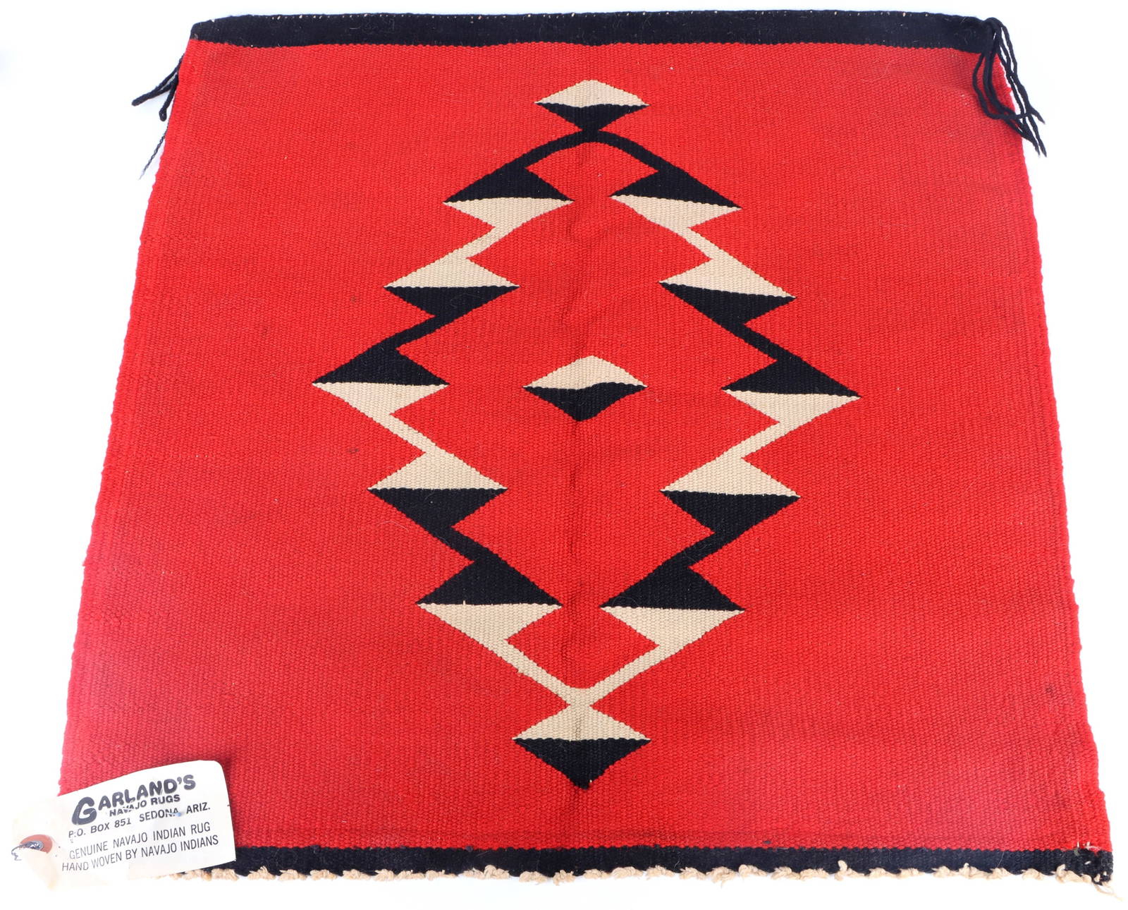 Genuine Handwoven Native American Navajo Rug Auction
