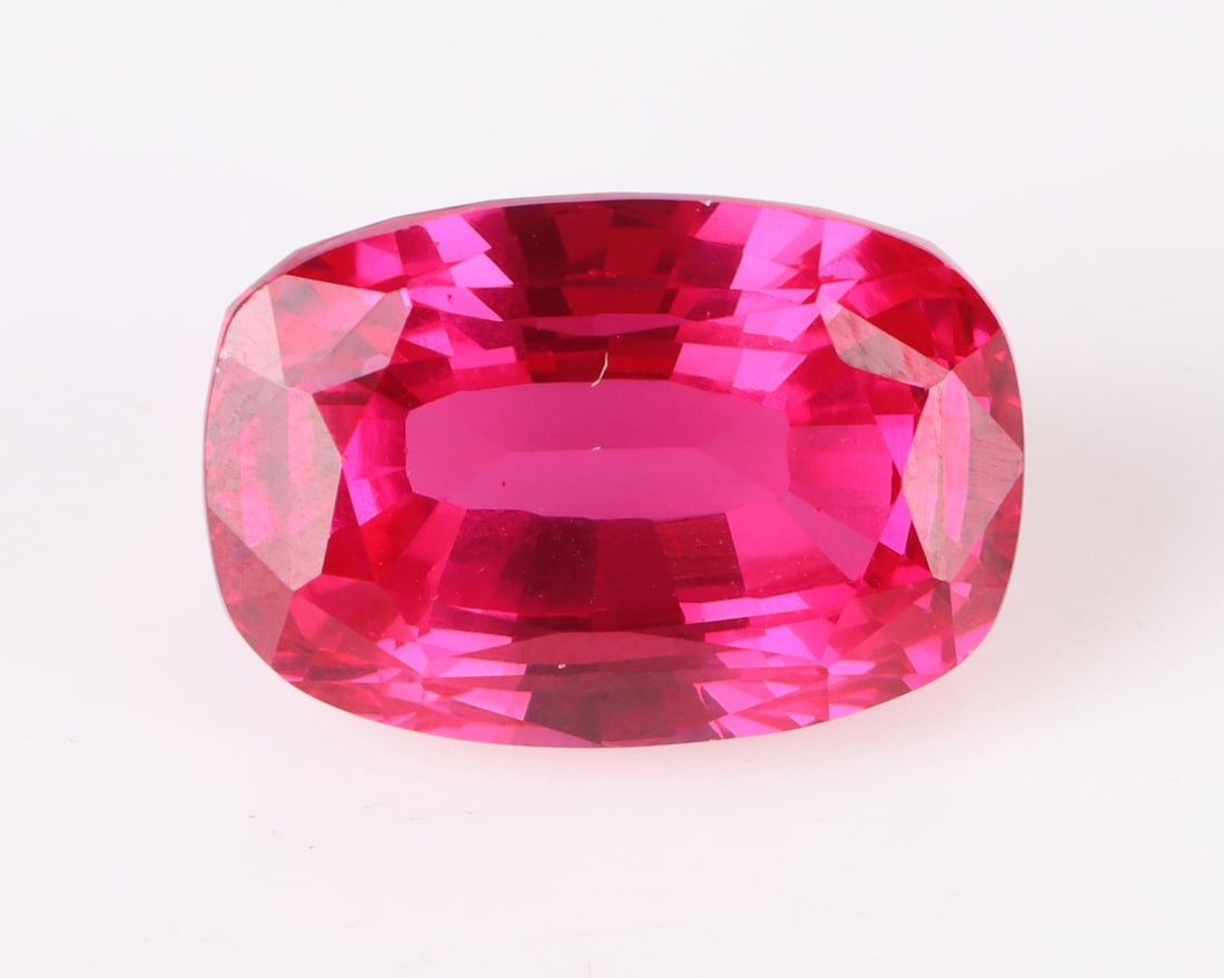 40.10CT GENUINE LOOSE RED OVAL RUBY W/ CERT. (1 of 4)