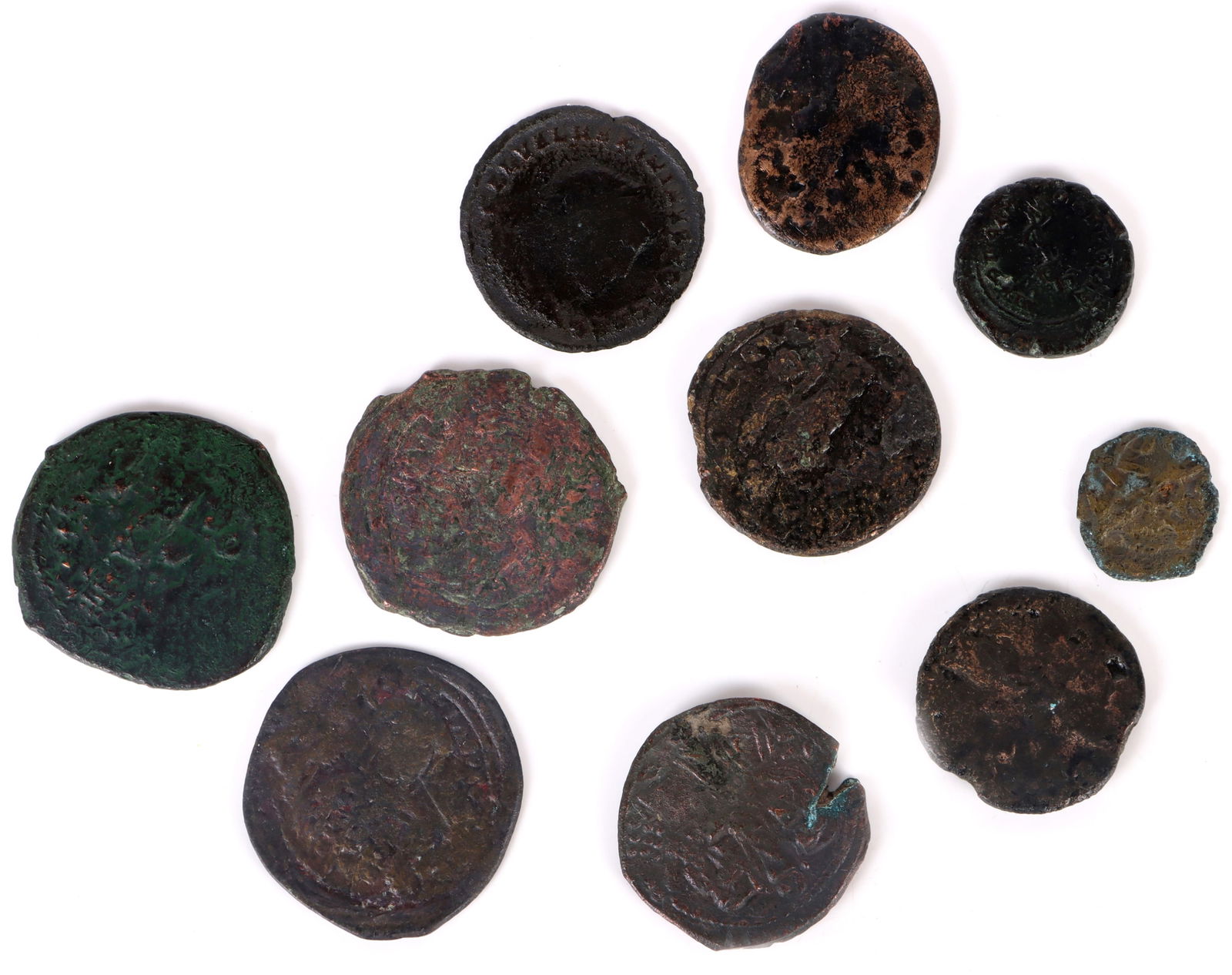 ANCIENT COLLECTIBLE FOREIGN COINS - LOT OF 12 (1 of 7)