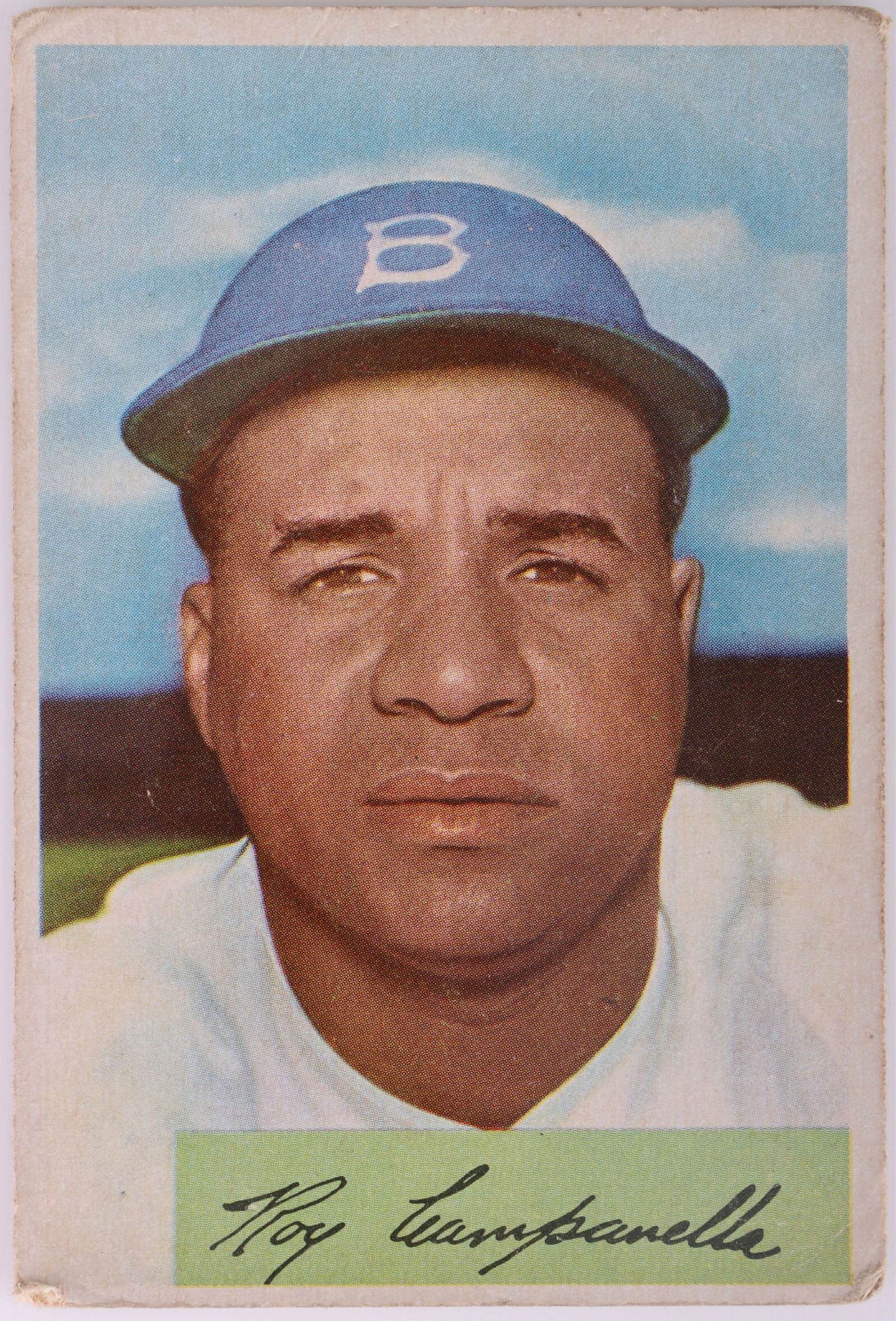 1954 BOWMAN #90 ROY CAMPANELLA BASEBALL CARD (1 of 2)