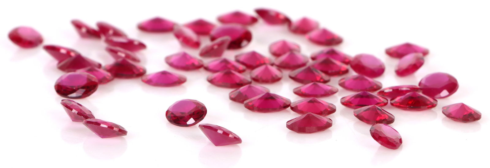 40.65CTW GENUINE LOOSE RED OVAL RUBIES (1 of 3)