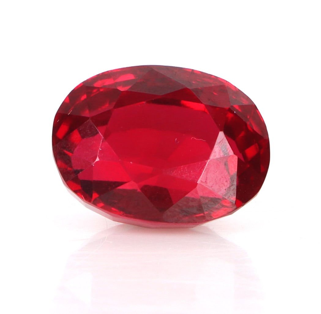 18.85CT GENUINE LOOSE RED OVAL RUBY (1 of 3)