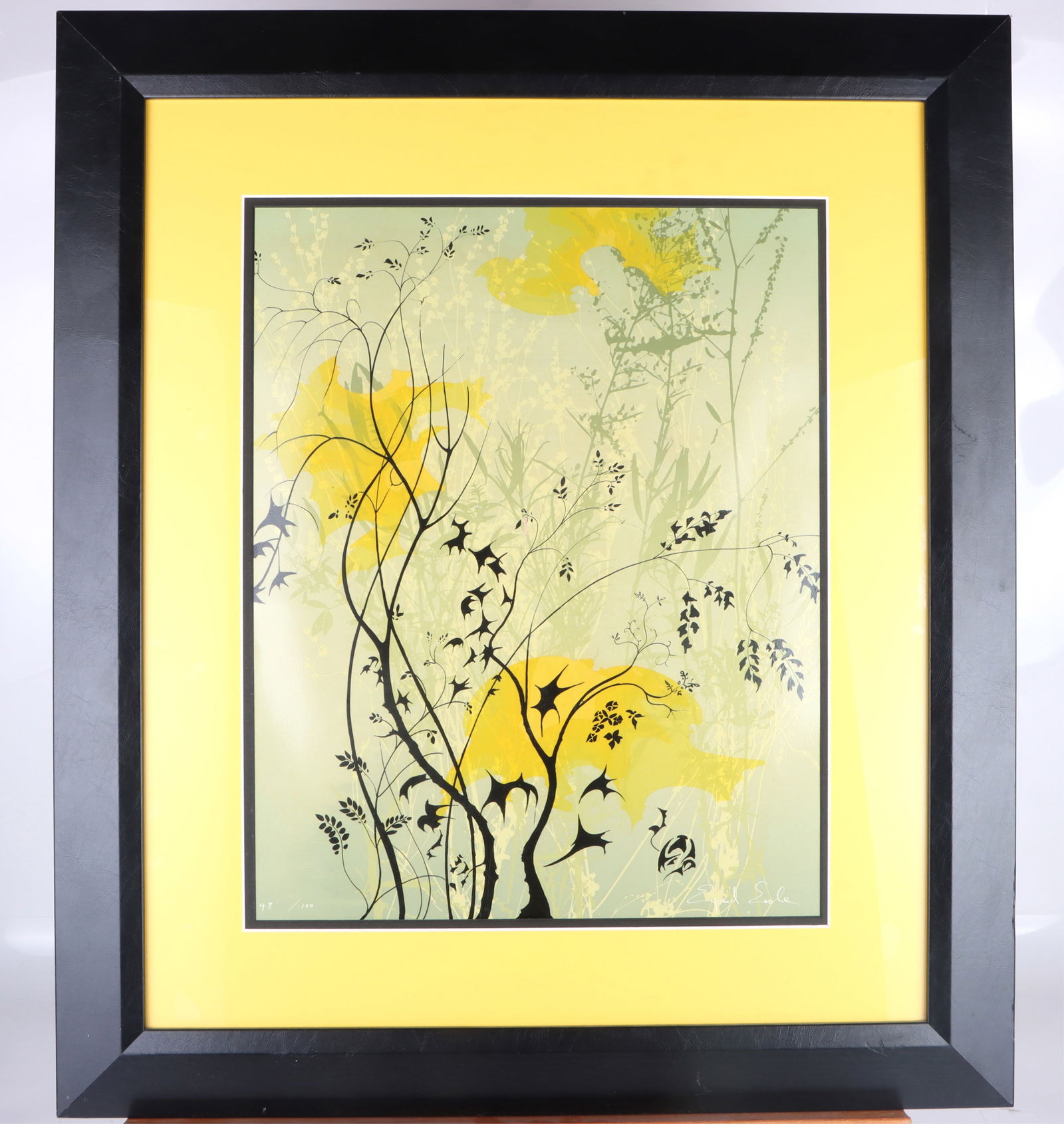 EYVIND EARLE SIGNED FLORA & FAUNA SERIGRAPH (1 of 3)