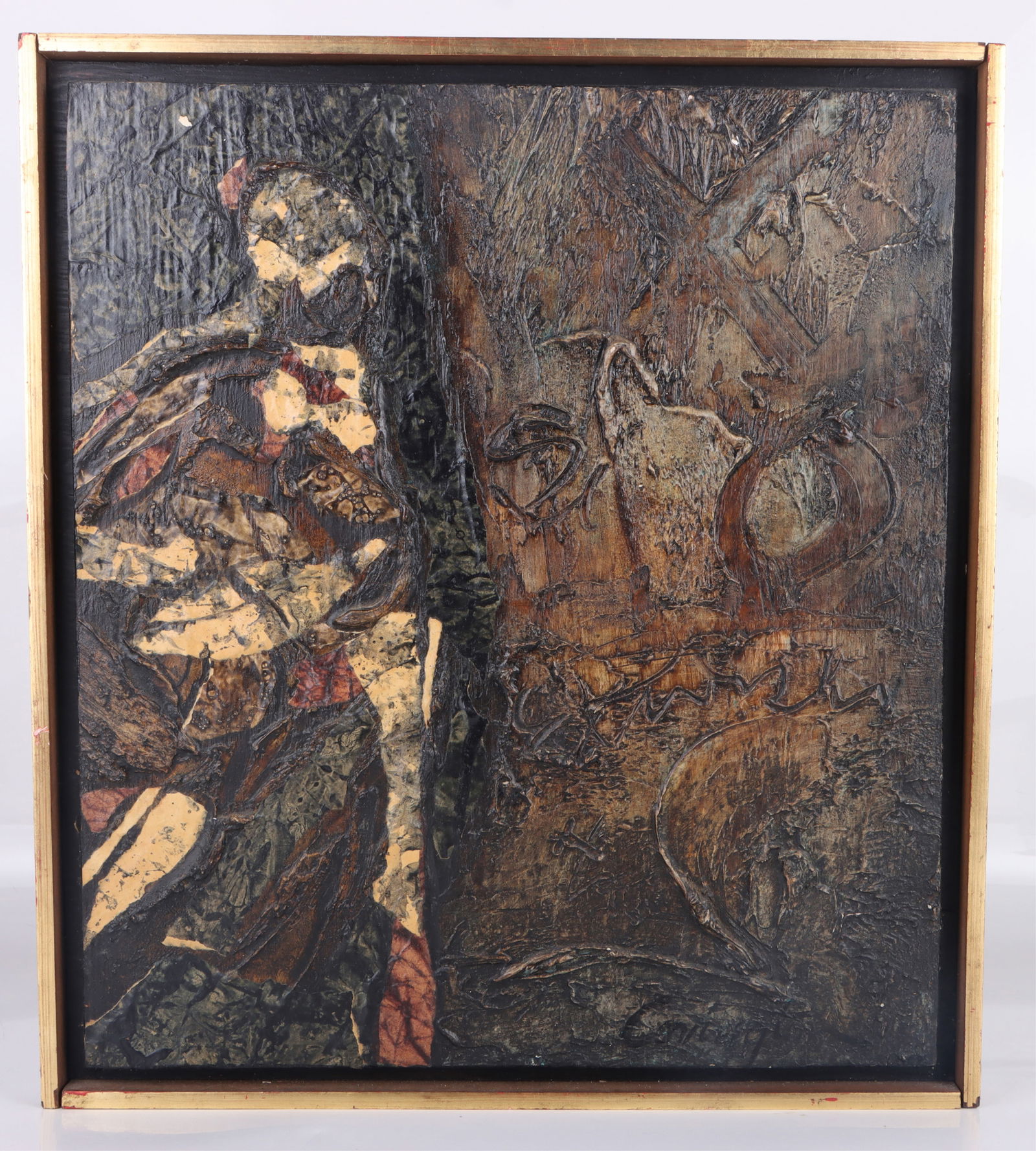 HARRISON COVINGTON ABSTRACT FIGURE PAINTING (1 of 2)