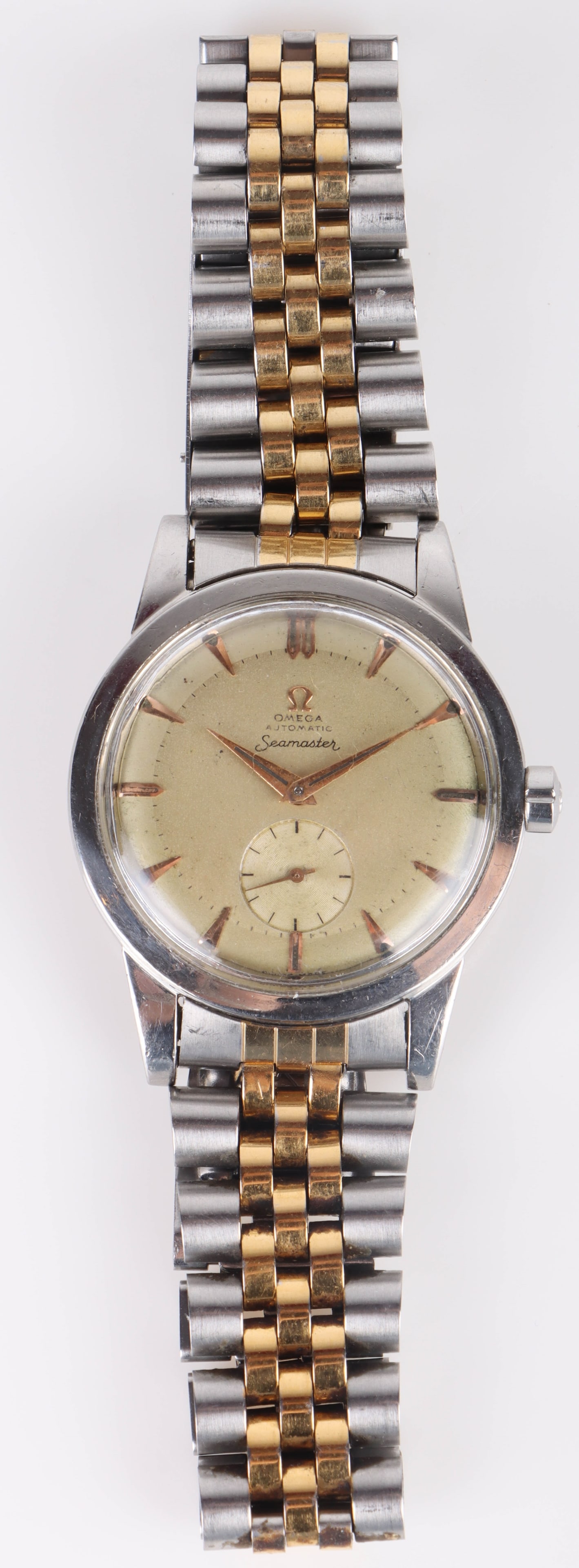 1950'S OMEGA SEAMASTER 17J AUTOMATIC MEN'S WATCH (1 of 5)