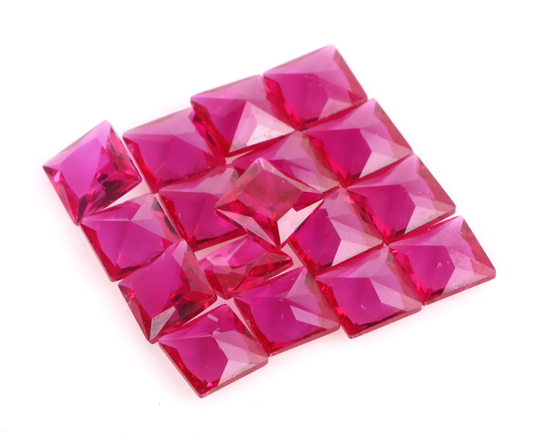 11.10CTW GENUINE LOOSE RED OVAL RUBIES (1 of 3)