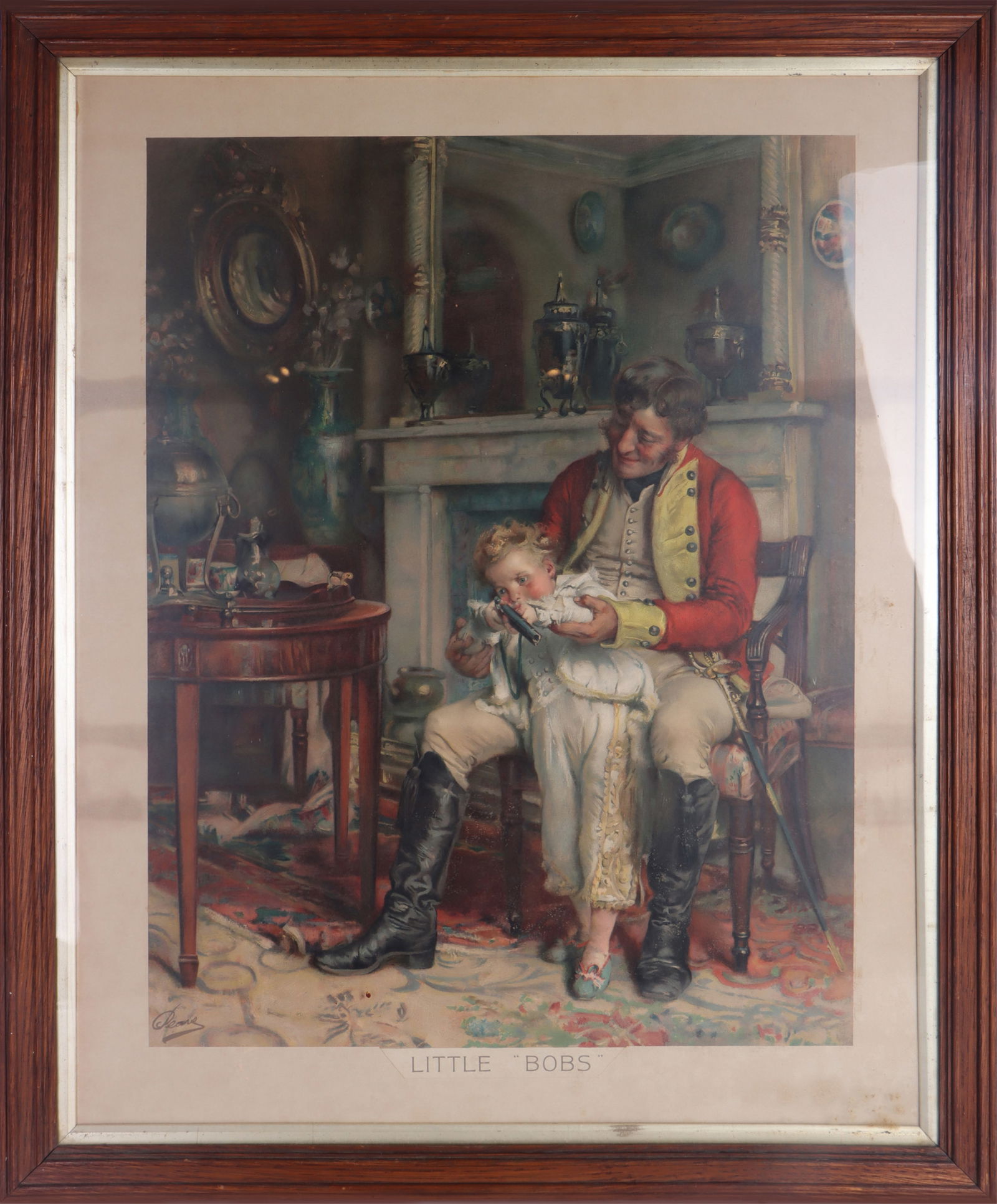 ANTIQUE PEARS SOAP "LITTLE BOBS" FRAMED PRINT: 170171 ANTIQUE PEARS SOAP "LITTLE BOBS" FRAMED PRINT Antique Pears Soap "Little Bobs" framed print. Inspired from the original painting by Edgar Bundy RI. Pears Soap used the original art in his origi