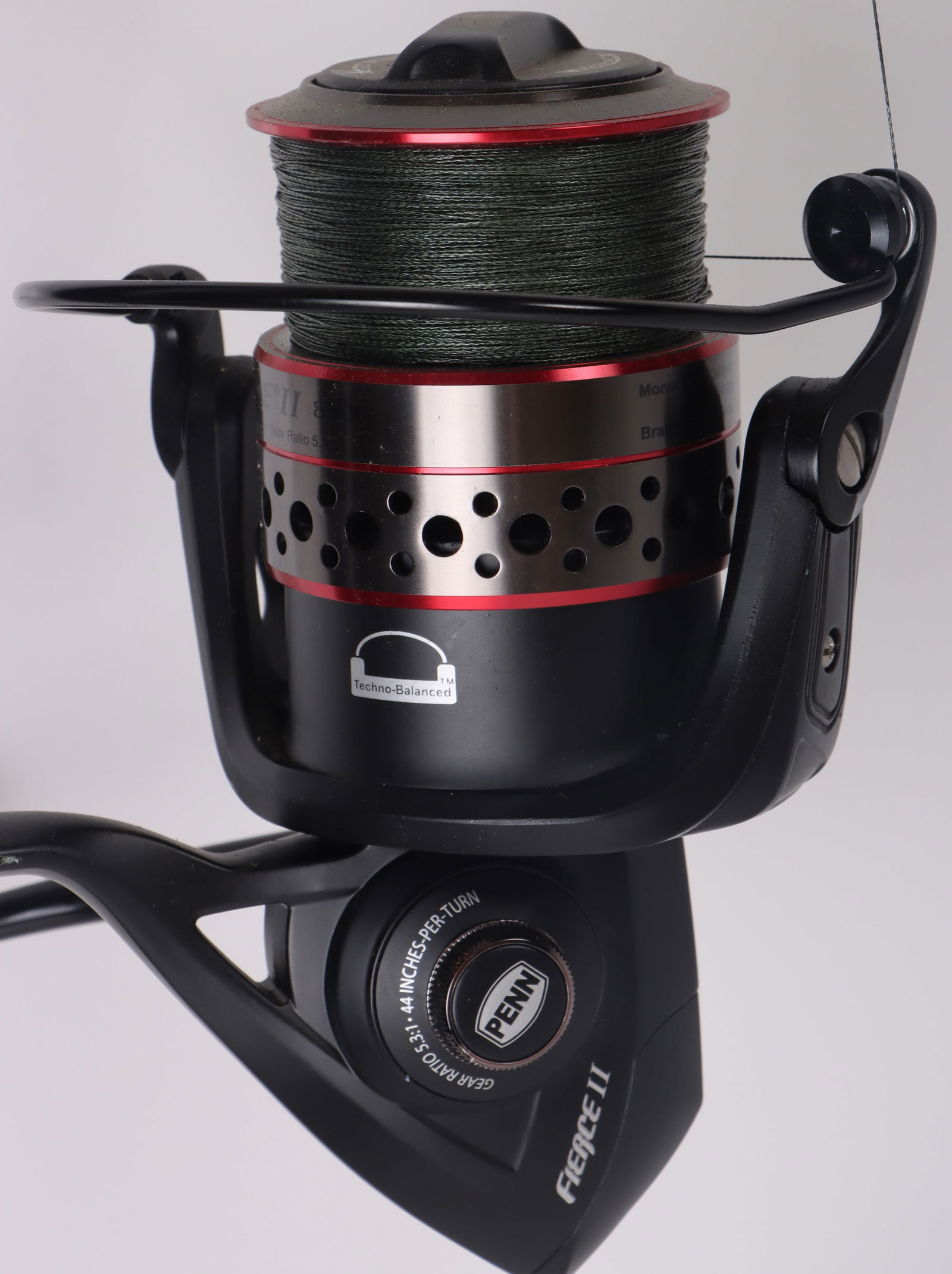 HEAVY DUTY DEEP SEA FISHING RODS W/ REELS - (2) (1 of 8)