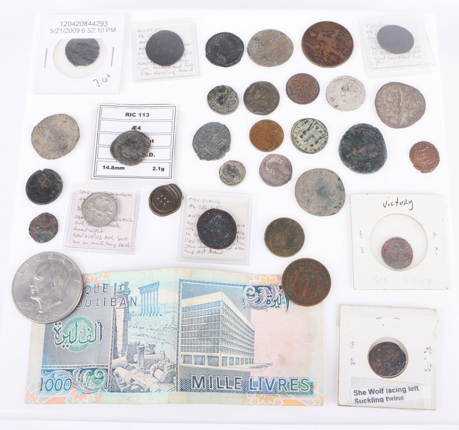 MIXED ANCIENT COIN SET - (32) (1 of 5)