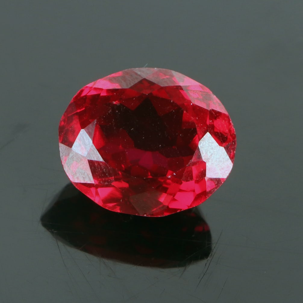 10.45CT GENUINE LOOSE OVAL RED RUBY (1 of 5)